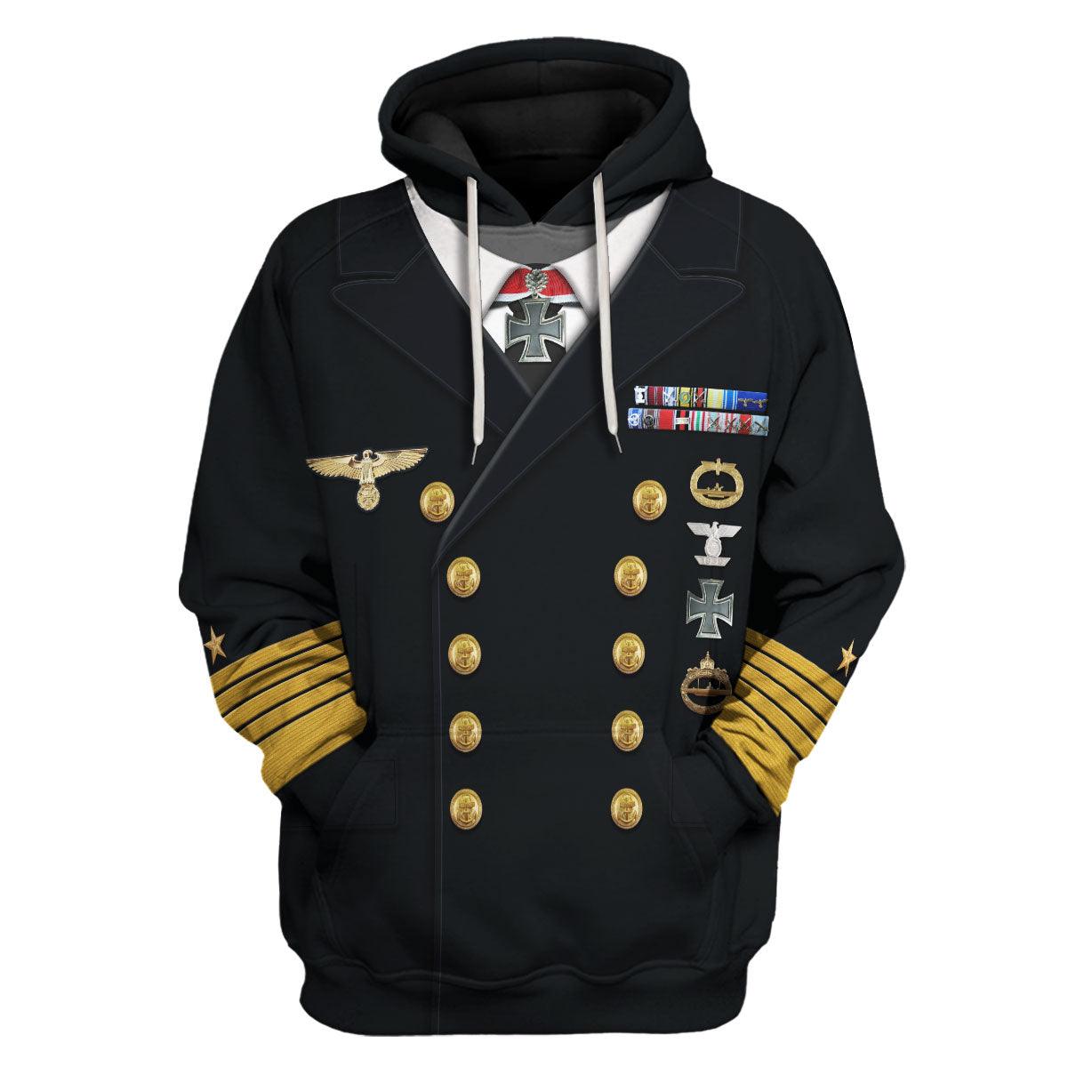 Gearhomie Karl Donitz President of Germany Costume Hoodie Sweatshirt T-Shirt Tracksuit - Gearhomie.com