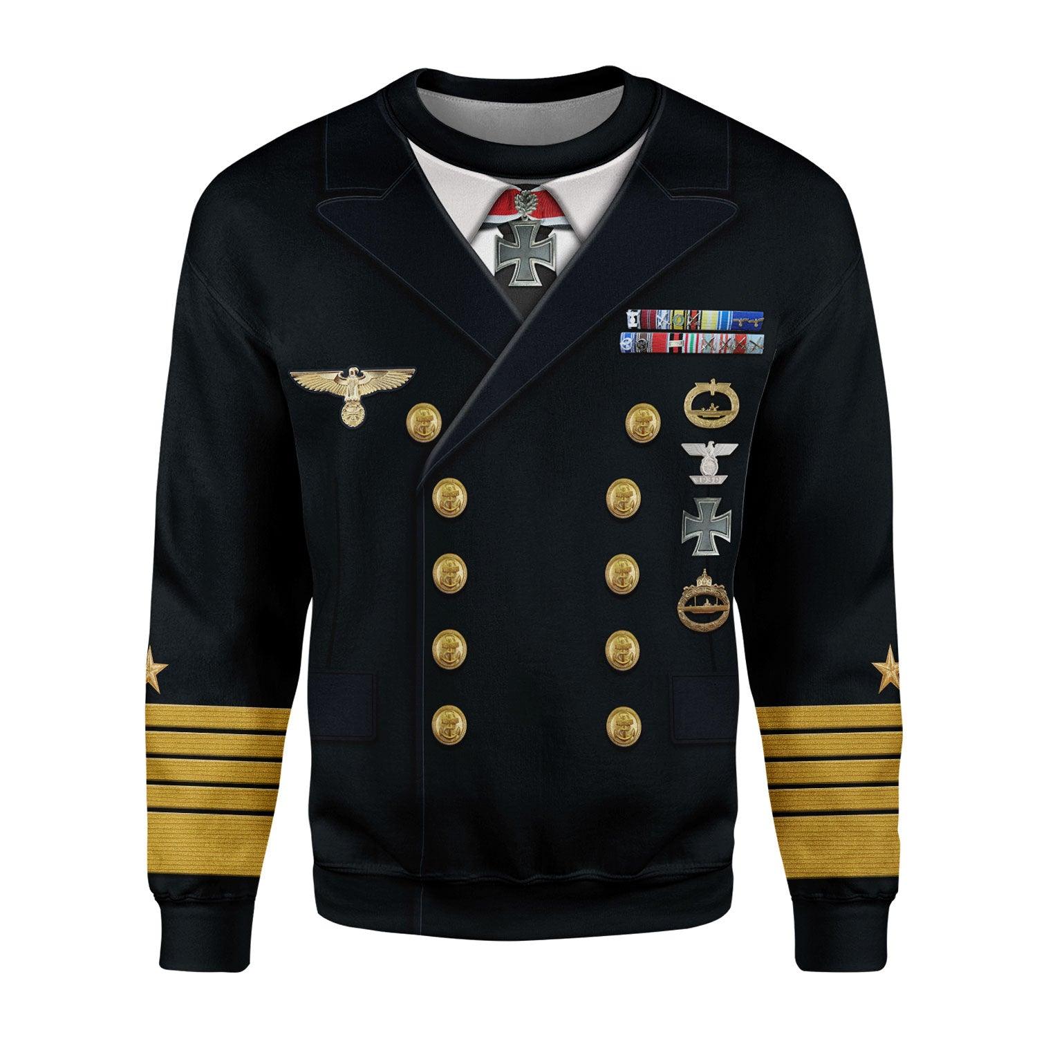 Gearhomie Karl Donitz President of Germany Costume Hoodie Sweatshirt T-Shirt Tracksuit - Gearhomie.com