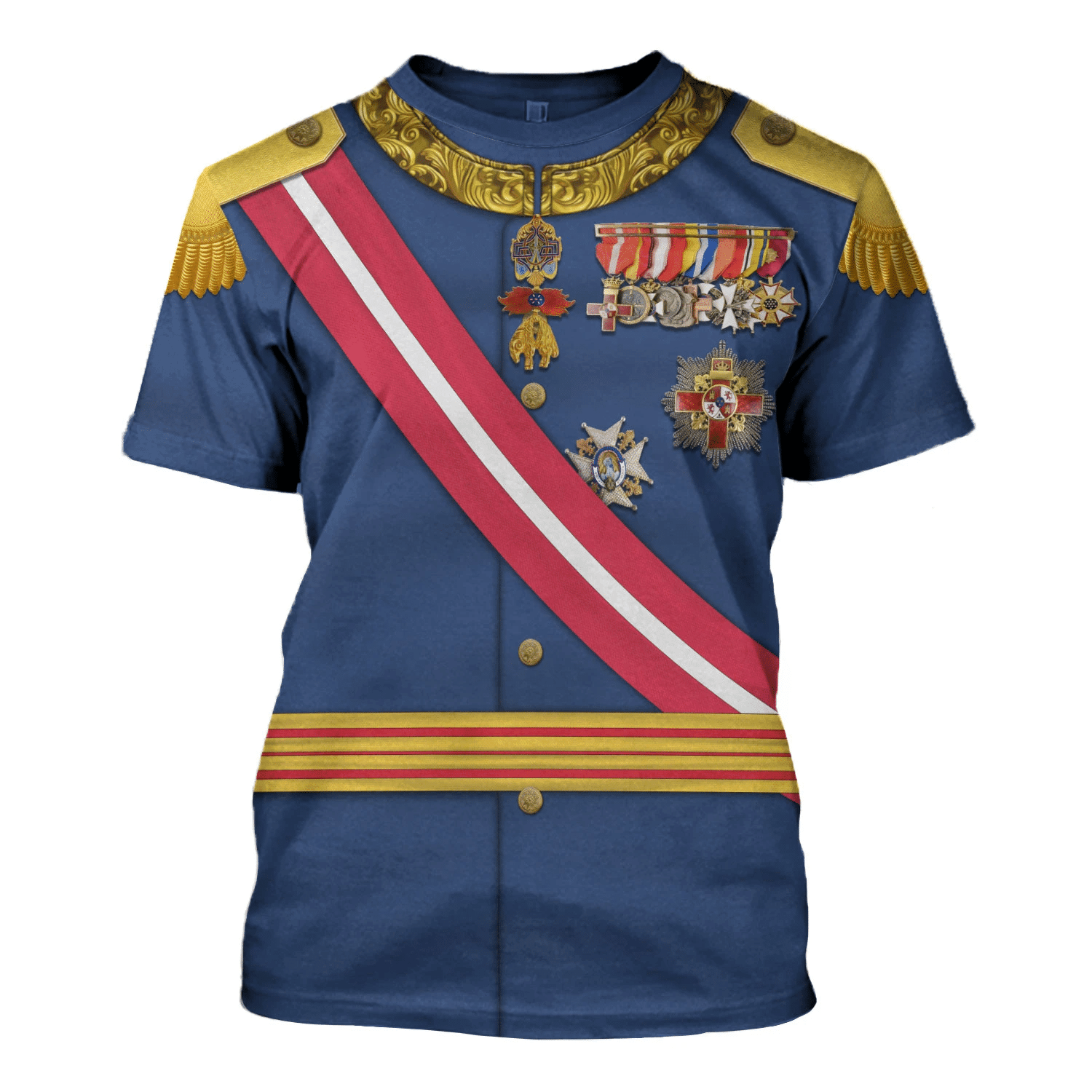 Gearhomie King Alfonso XIII King Of Spain Costume Hoodie Sweatshirt T-Shirt Tracksuit - Gearhomie.com