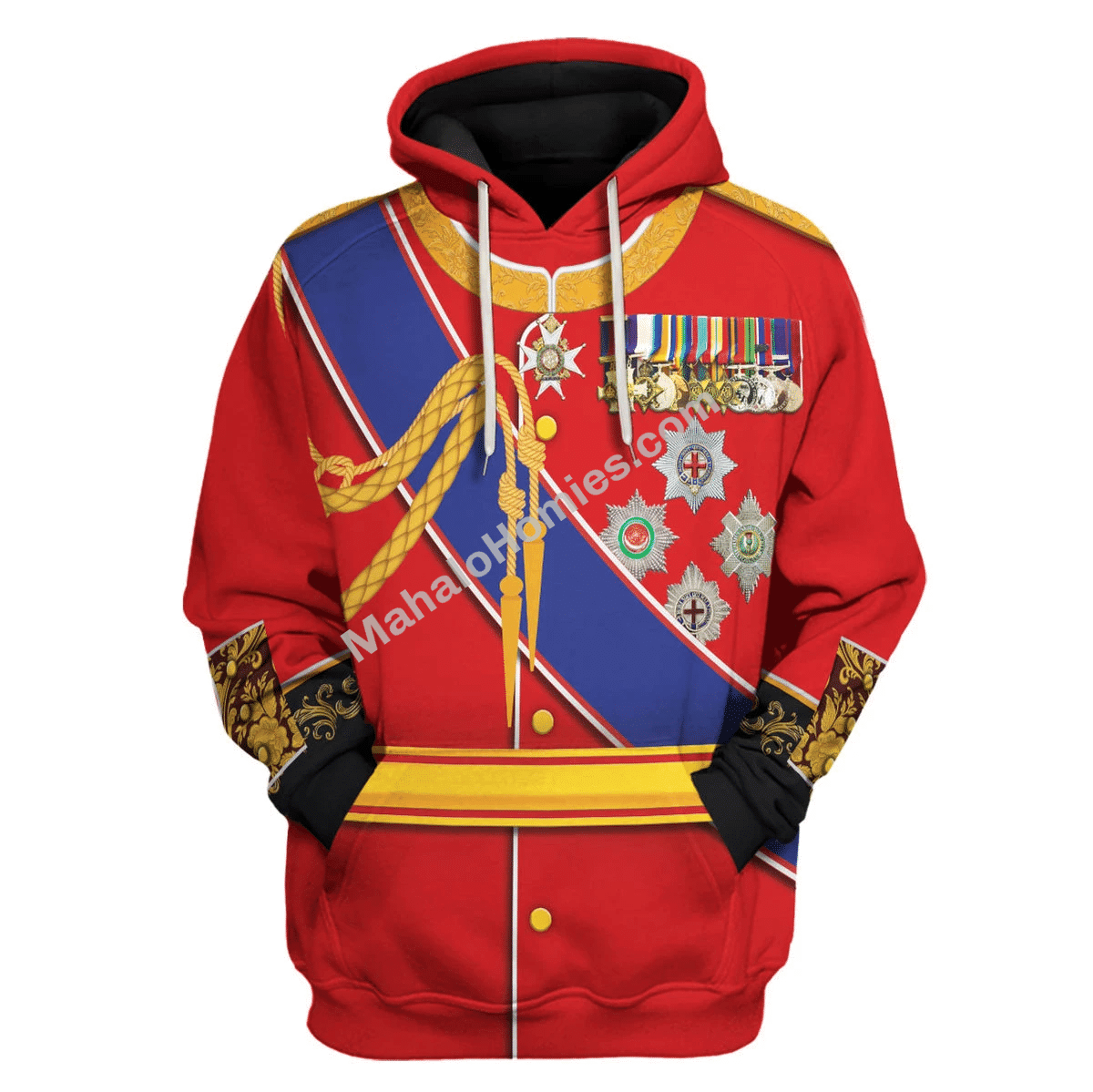 Gearhomie King Edward VII of the United Kingdom Costume Hoodie Sweatshirt T-Shirt Tracksuit - Gearhomie.com