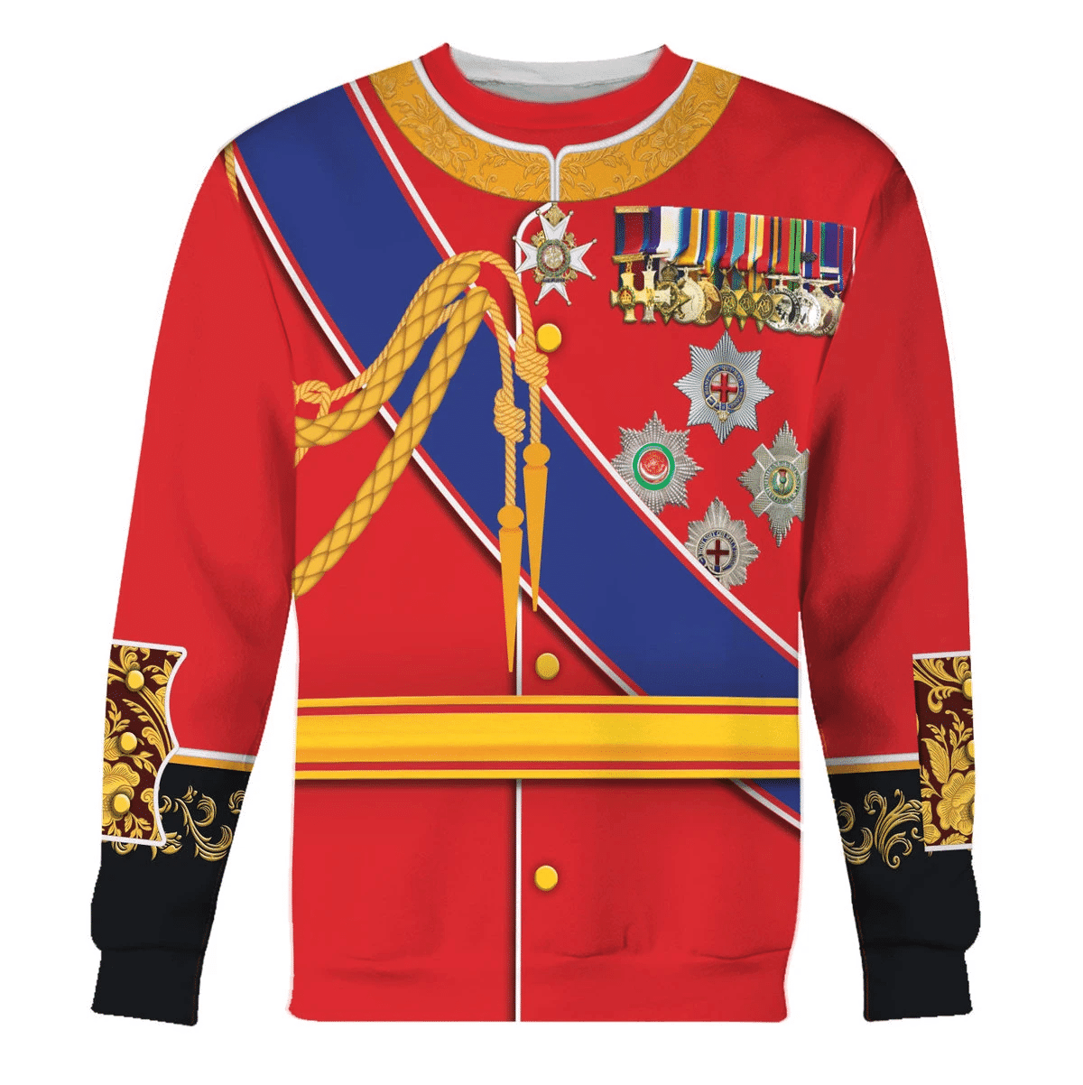 Gearhomie King Edward VII of the United Kingdom Costume Hoodie Sweatshirt T-Shirt Tracksuit - Gearhomie.com