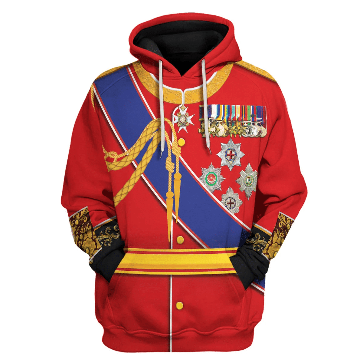 Gearhomie King Edward VII of the United Kingdom Costume Hoodie Sweatshirt T-Shirt Tracksuit - Gearhomie.com
