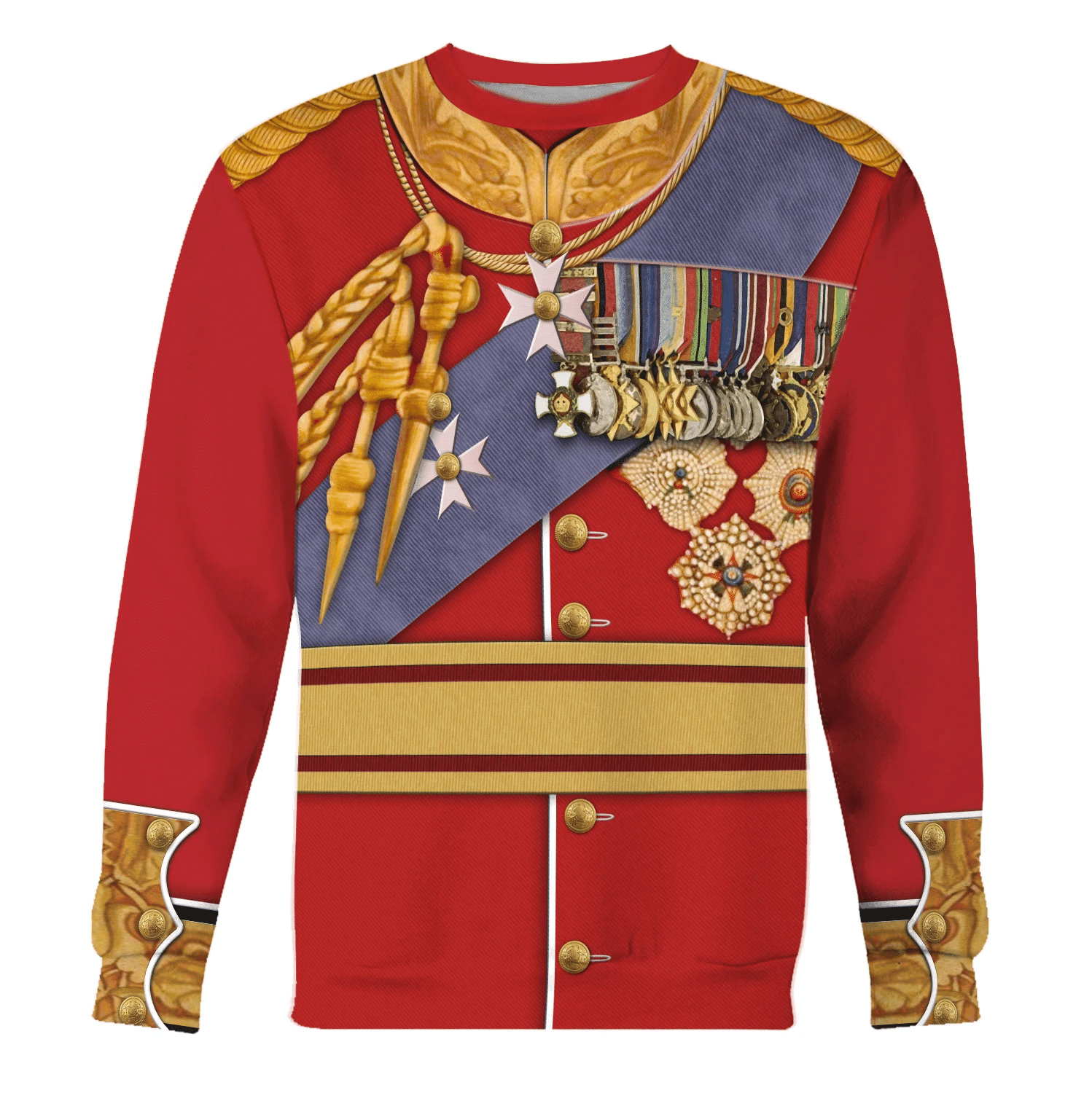 Gearhomie King George V King of the United Kingdom Costume Hoodie Sweatshirt T-Shirt Tracksuit - Gearhomie.com