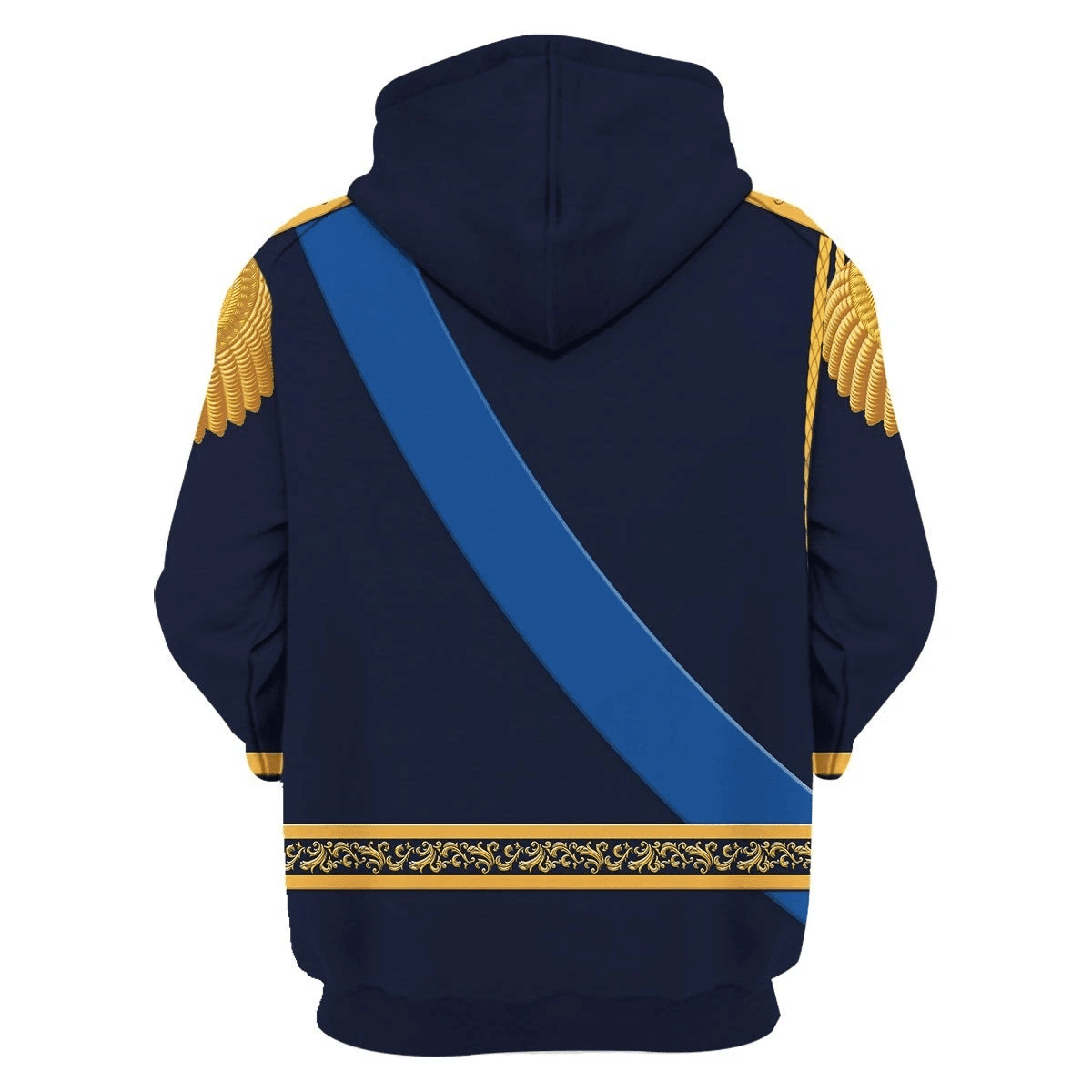 Gearhomie King George VI King of United Kingdom Costume Hoodie Sweatshirt T-Shirt Tracksuit - Gearhomie.com