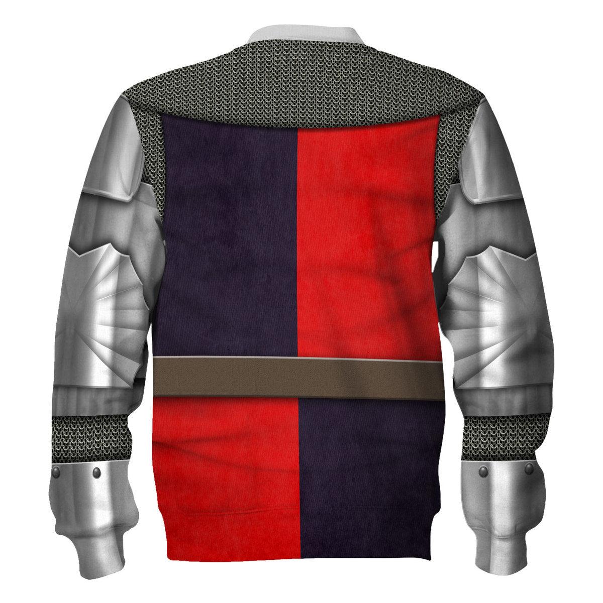 Gearhomie King Henry V-Battle of Agincourt Knights Costume Hoodie Sweatshirt T-Shirt Tracksuit - Gearhomie.com