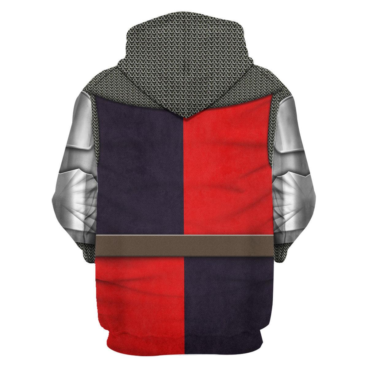 Gearhomie King Henry V-Battle of Agincourt Knights Costume Hoodie Sweatshirt T-Shirt Tracksuit - Gearhomie.com
