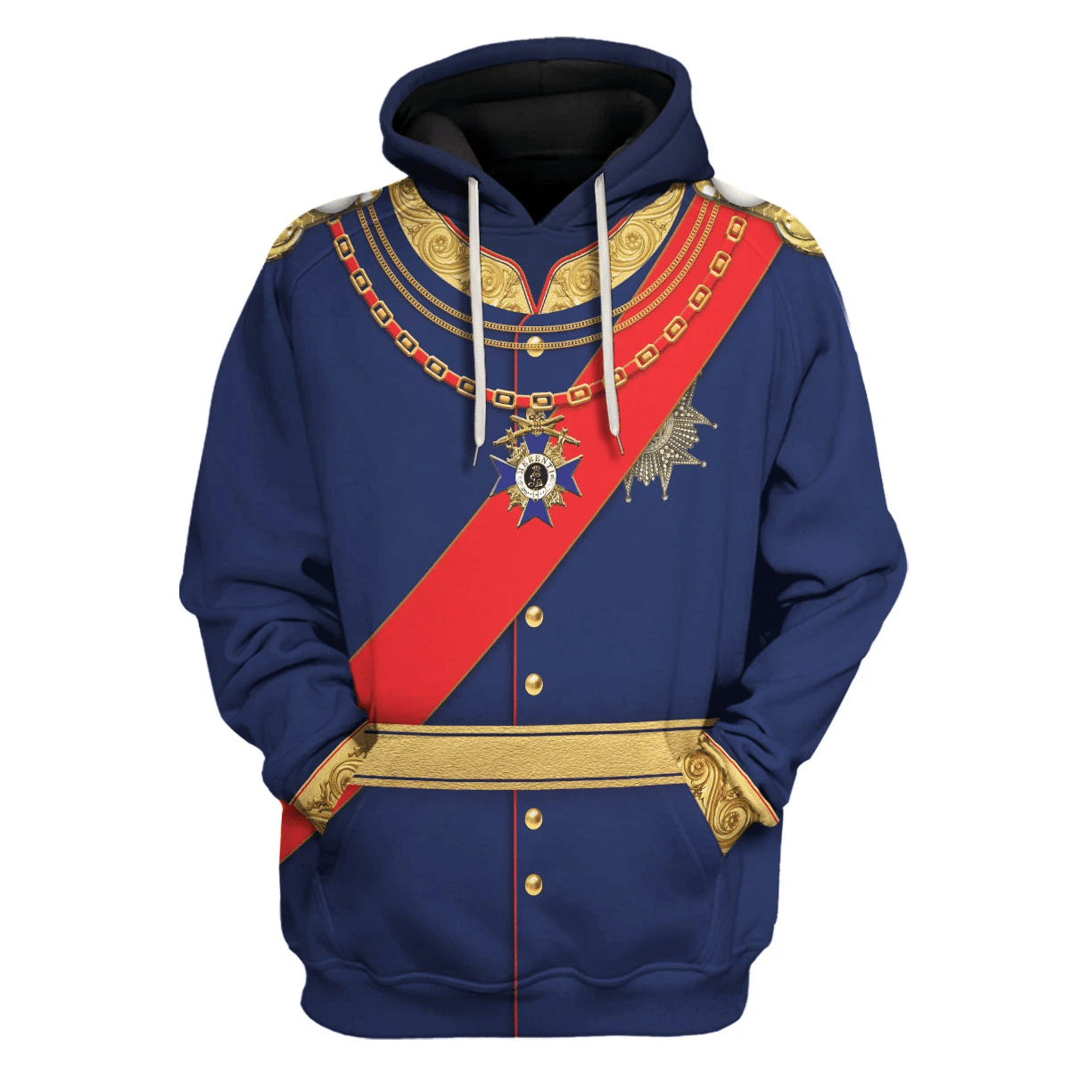Gearhomie King Ludwig II of Bayern Ludwig II of Bavaria Costume Hoodie Sweatshirt T-Shirt Tracksuit - Gearhomie.com