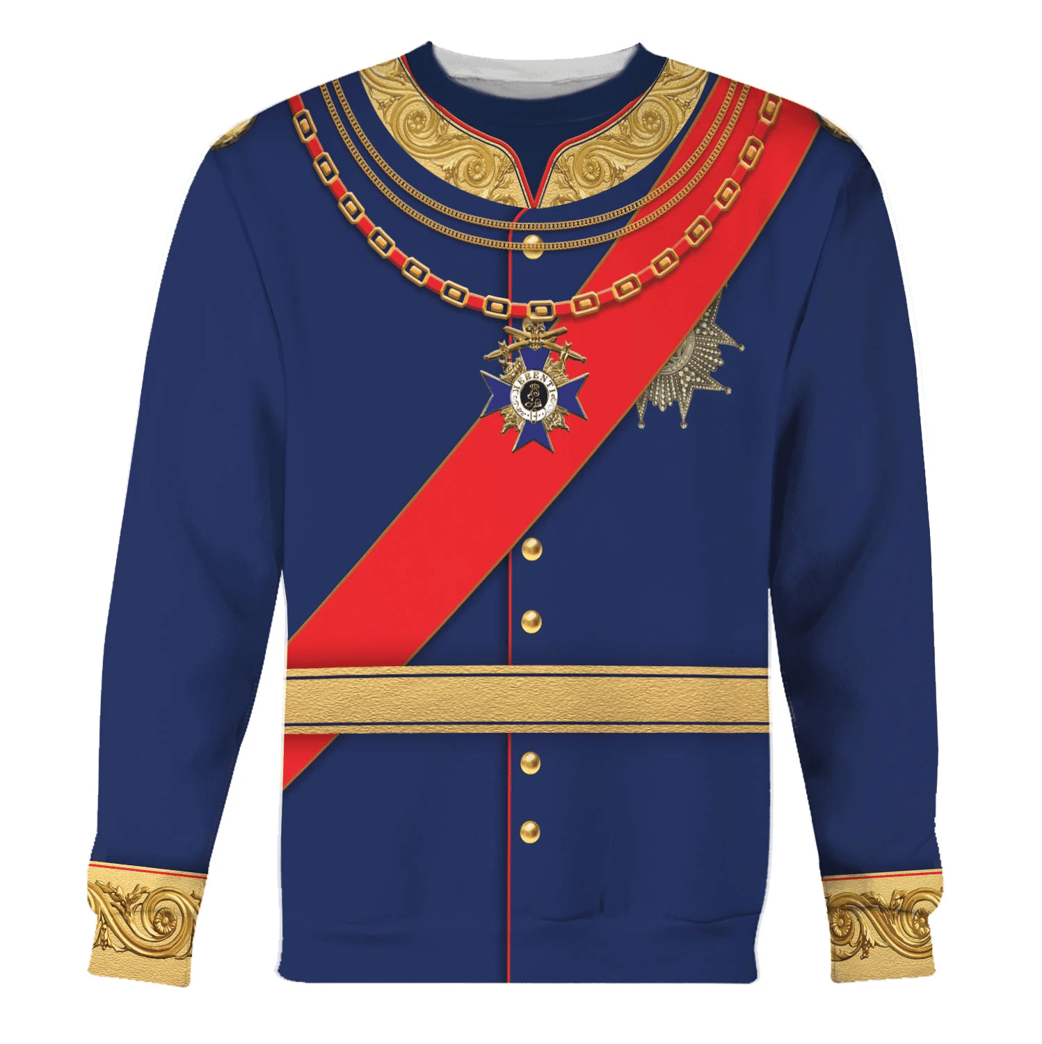 Gearhomie King Ludwig II of Bayern Ludwig II of Bavaria Costume Hoodie Sweatshirt T-Shirt Tracksuit - Gearhomie.com