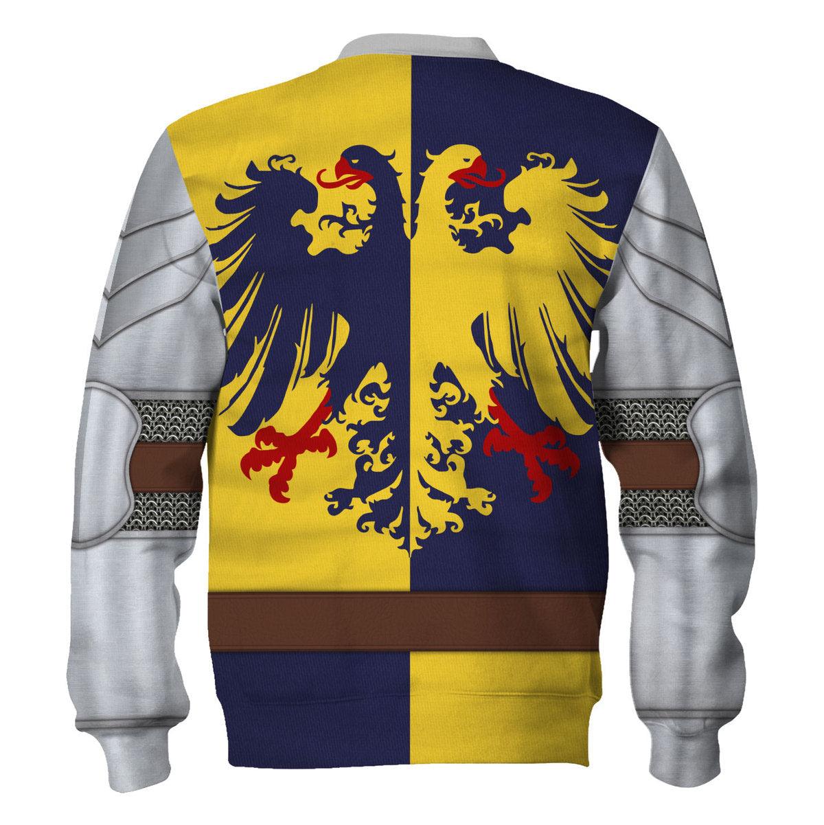 Gearhomie Knight of the Holy Roman Empire Costume Hoodie Sweatshirt T-Shirt Tracksuit - Gearhomie.com