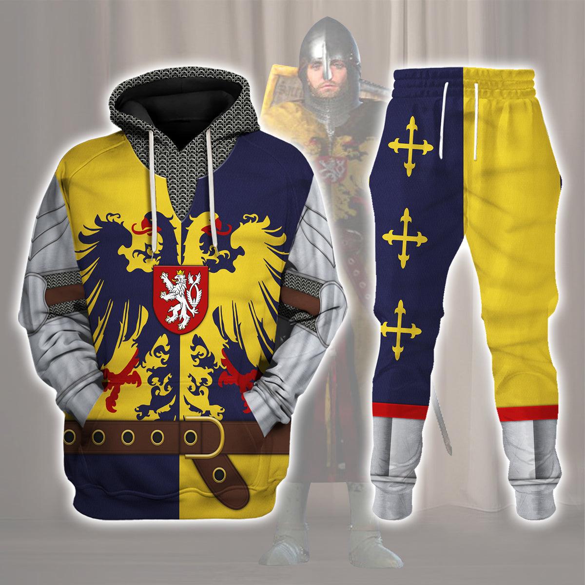 Gearhomie Knight of the Holy Roman Empire Costume Hoodie Sweatshirt T-Shirt Tracksuit - Gearhomie.com