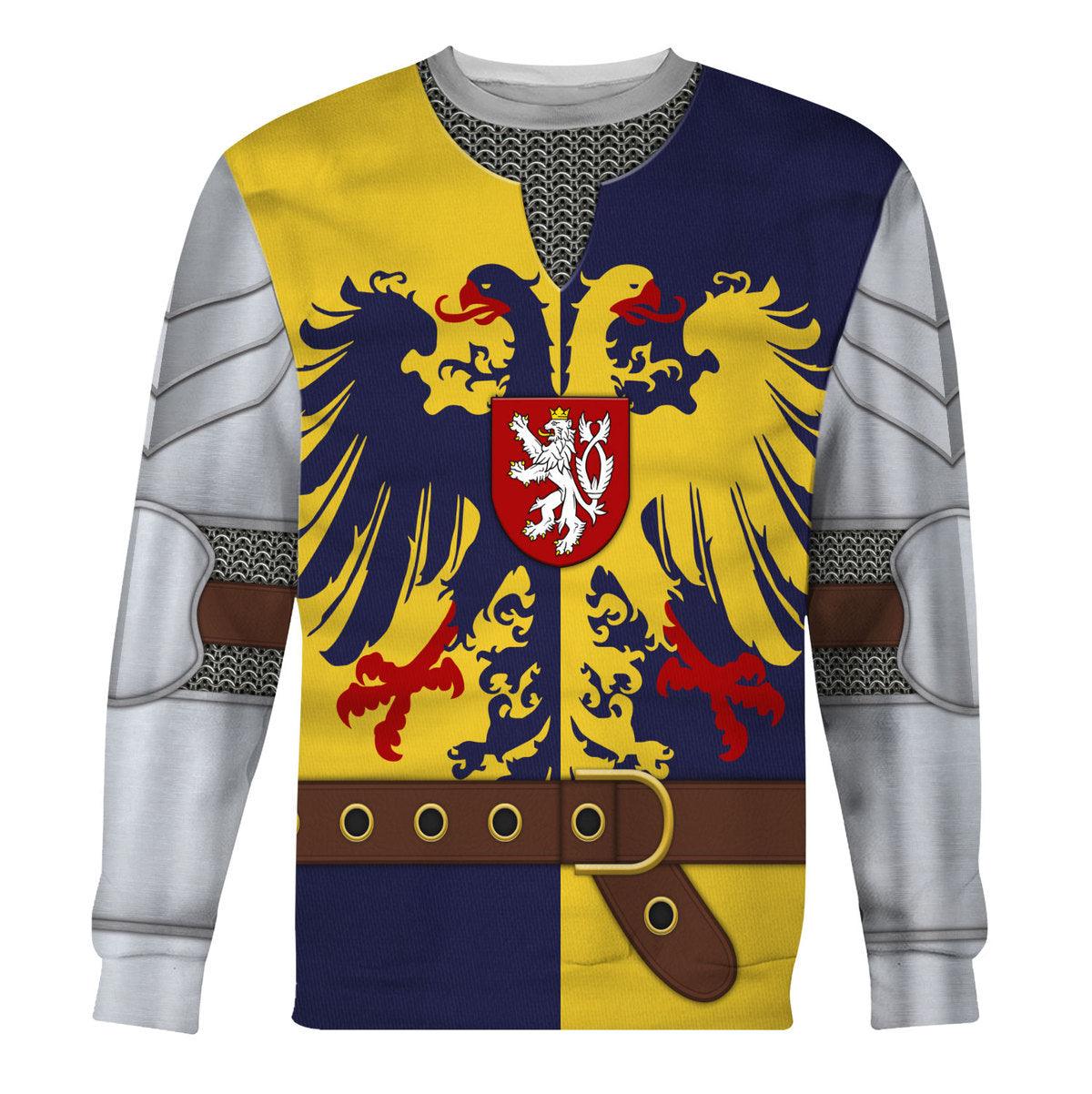 Gearhomie Knight of the Holy Roman Empire Costume Hoodie Sweatshirt T-Shirt Tracksuit - Gearhomie.com