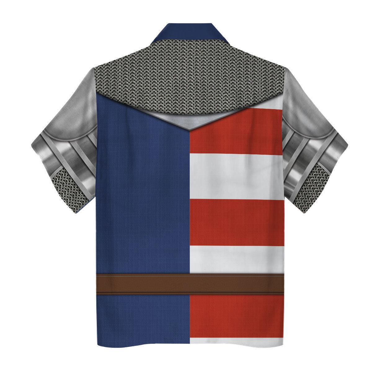 Gearhomie Knight Of U S A Costume Hoodie Sweatshirt T-Shirt Tracksuit - Gearhomie.com