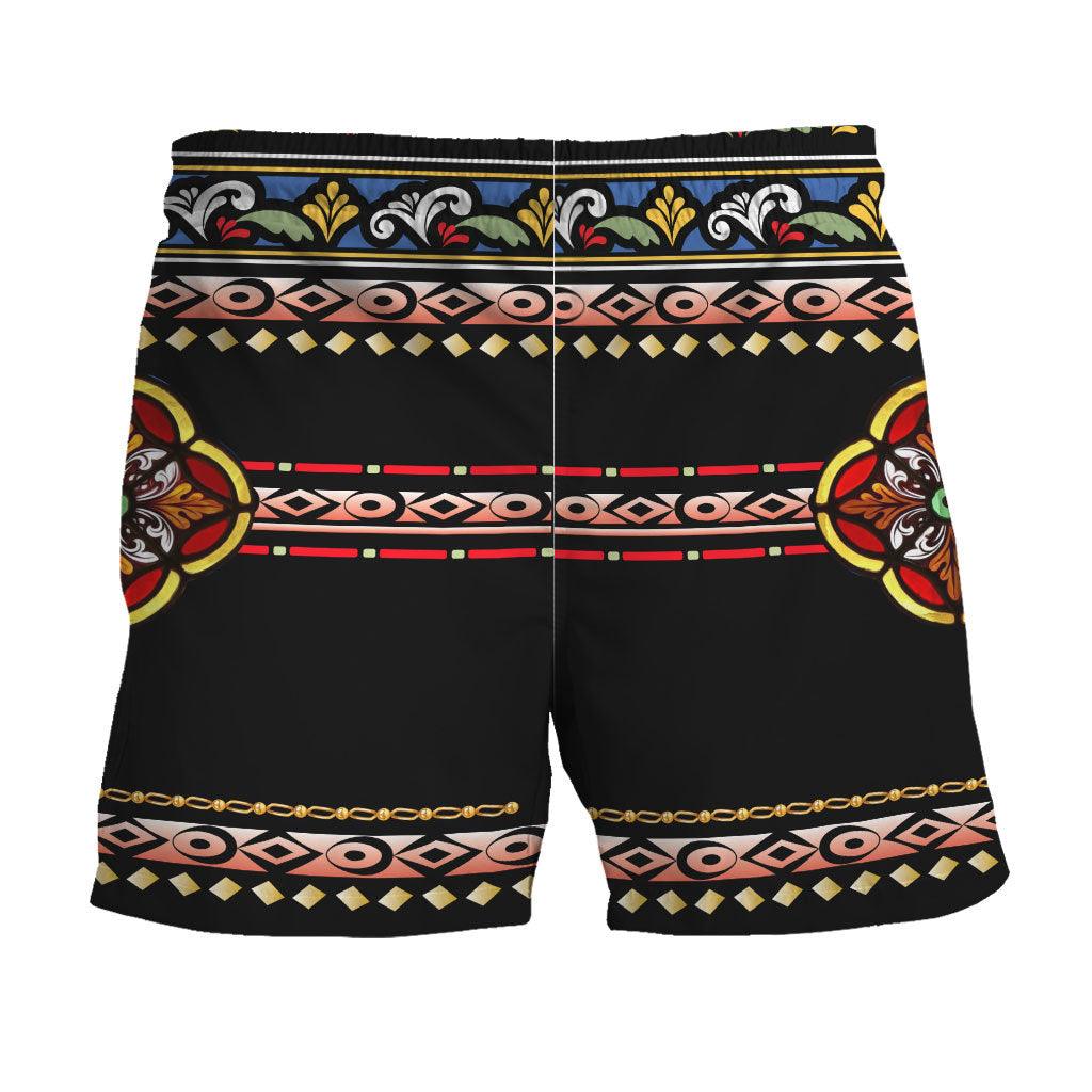 Gearhomie Knight Templar Stained Glass Hawaiian Shirt Polo Shirt - Gearhomie.com