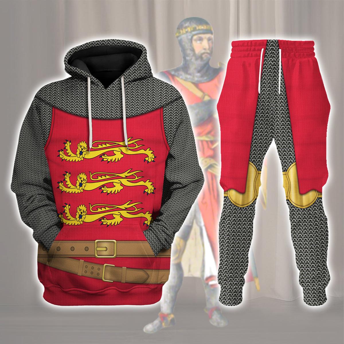 Gearhomie Knights Angevin Empire Costume Hoodie Sweatshirt T-Shirt Tracksuit - Gearhomie.com