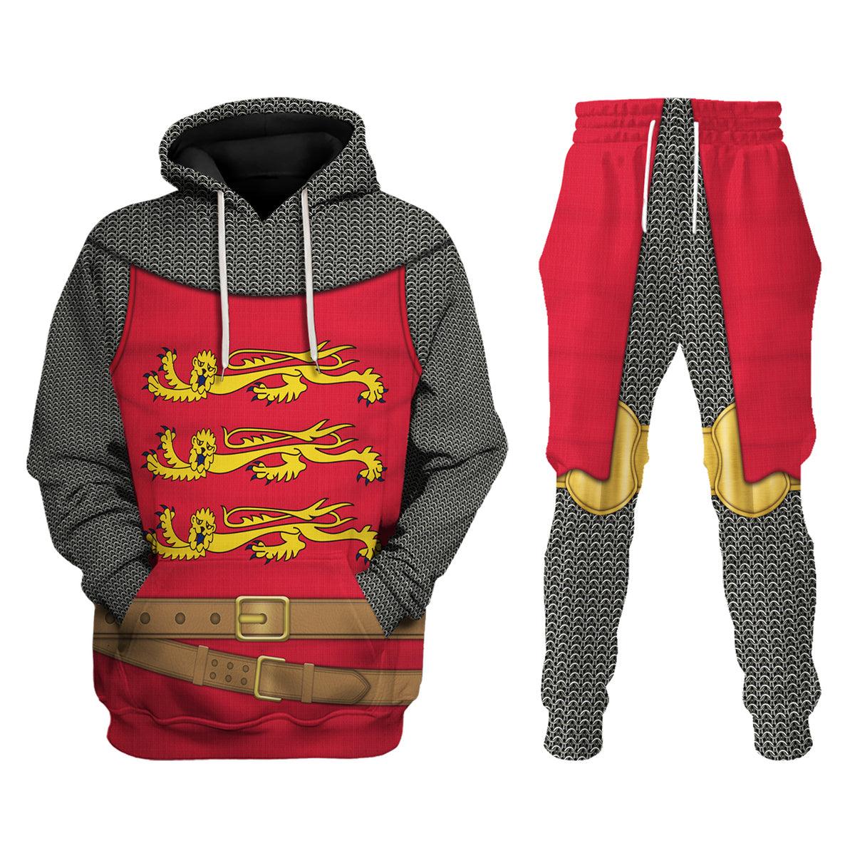 Gearhomie Knights Angevin Empire Costume Hoodie Sweatshirt T-Shirt Tracksuit - Gearhomie.com