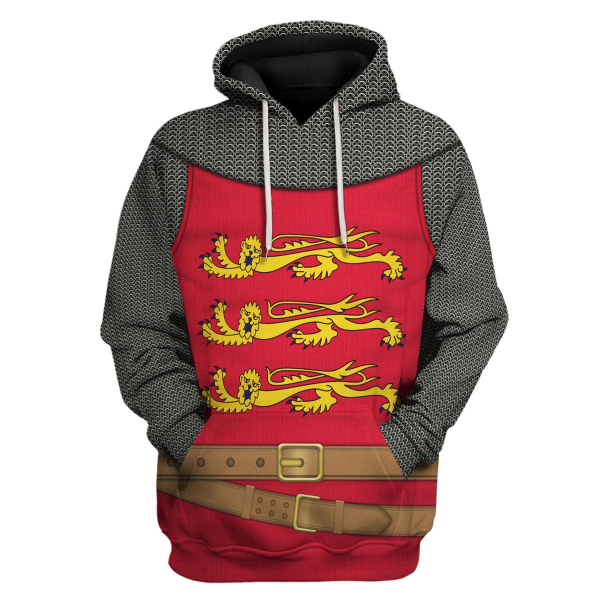 Gearhomie Knights Angevin Empire Costume Hoodie Sweatshirt T-Shirt Tracksuit - Gearhomie.com
