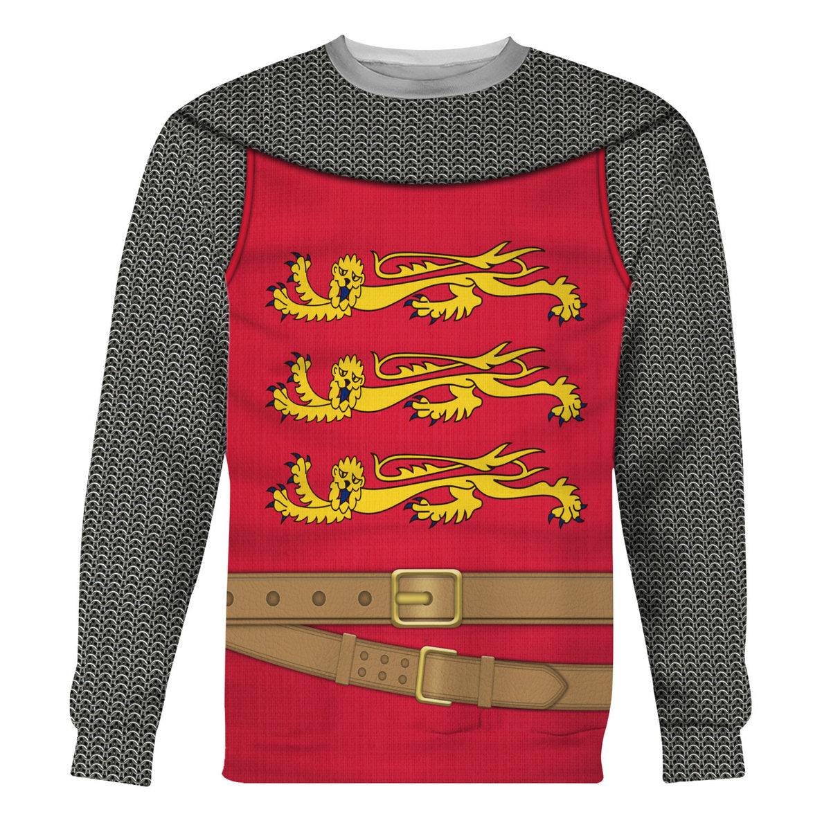 Gearhomie Knights Angevin Empire Costume Hoodie Sweatshirt T-Shirt Tracksuit - Gearhomie.com