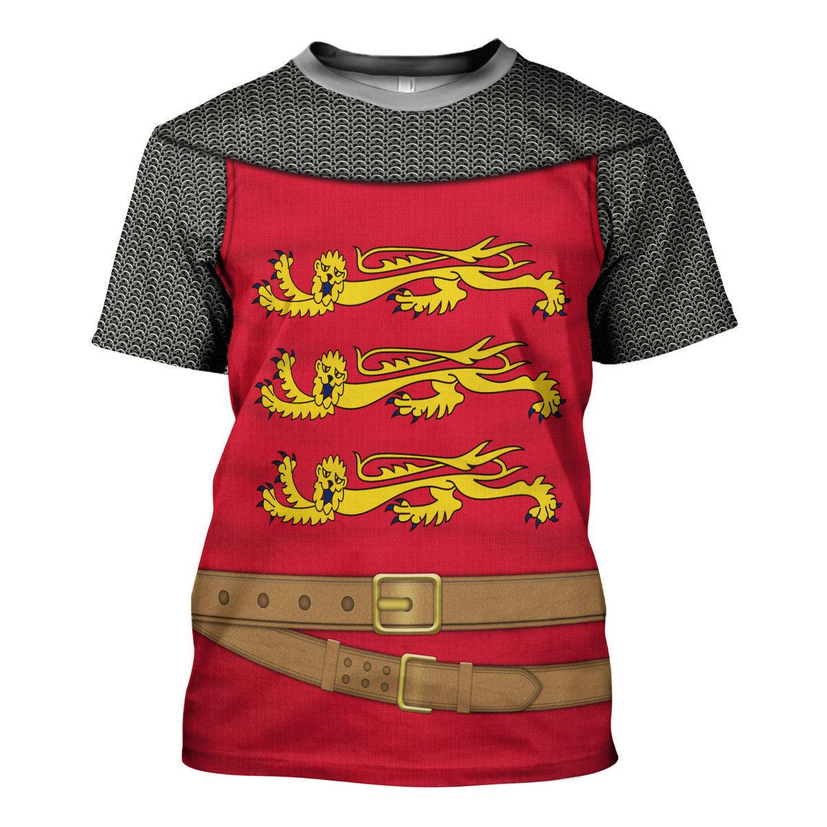 Gearhomie Knights Angevin Empire Costume Hoodie Sweatshirt T-Shirt Tracksuit - Gearhomie.com