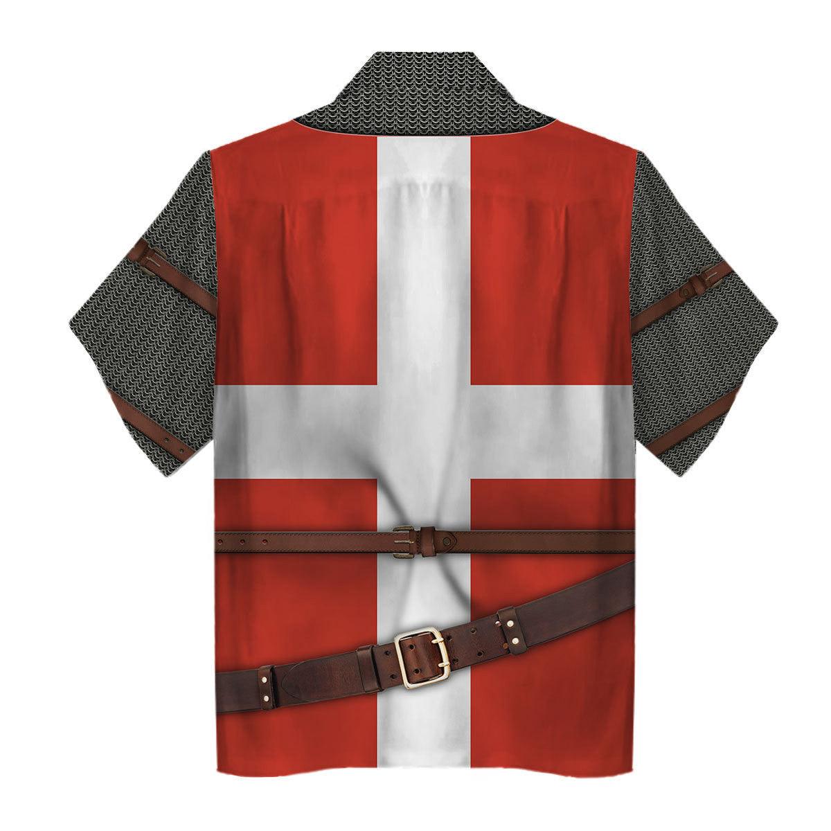 Gearhomie Knights Hospitaller The Order of Knights of the Hospital of Saint John of Jerusalem Costume Hoodie Sweatshirt T-Shirt Tracksuit - Gearhomie.com