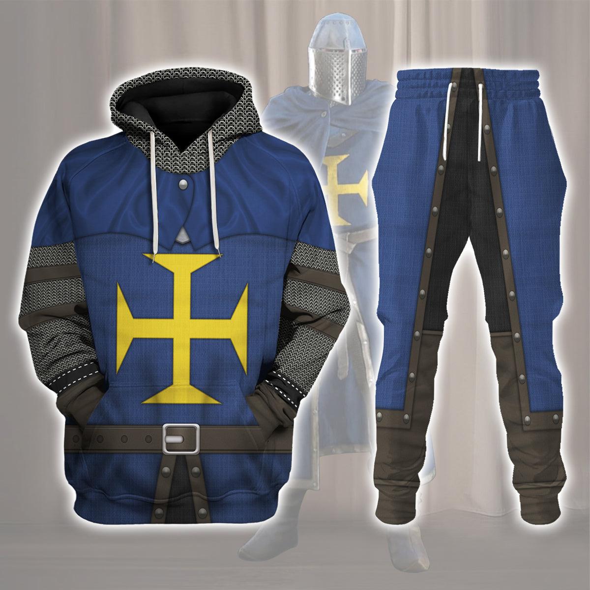 Gearhomie Knights of Holy Kingdoms of Edessa Costume Hoodie Sweatshirt T-Shirt Tracksuit - Gearhomie.com