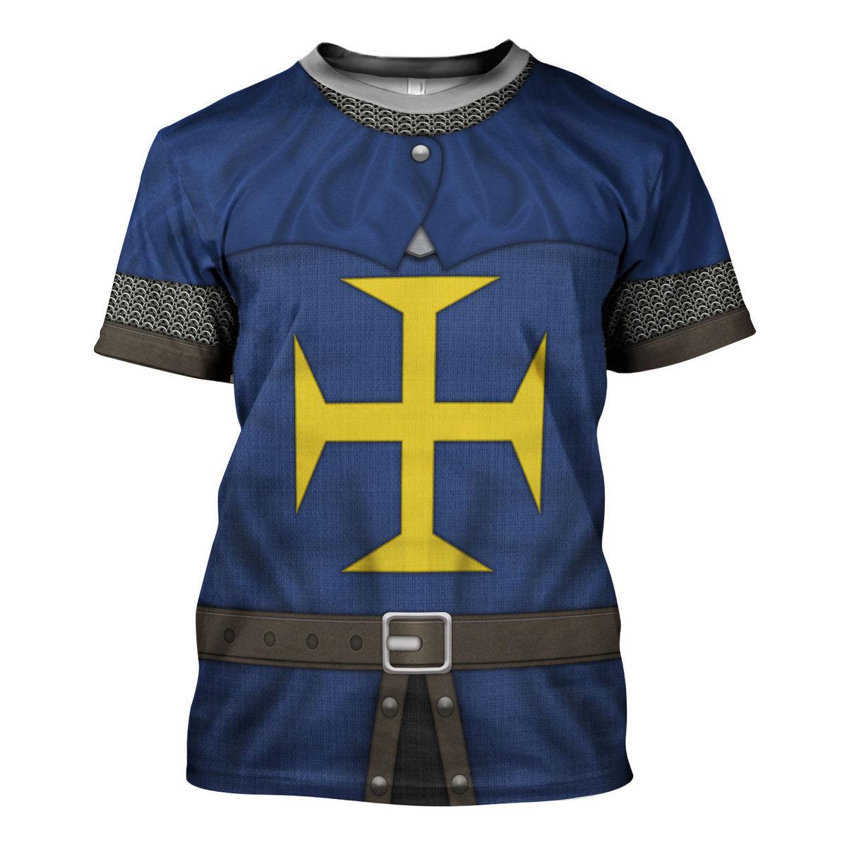 Gearhomie Knights of Holy Kingdoms of Edessa Costume Hoodie Sweatshirt T-Shirt Tracksuit - Gearhomie.com