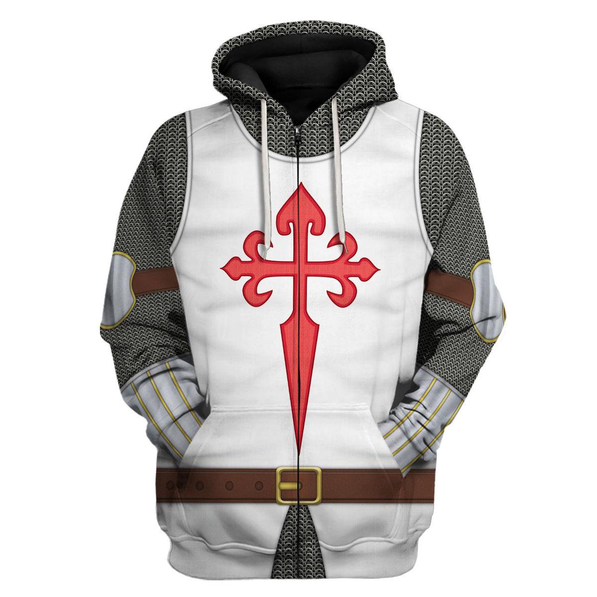 Gearhomie Knights Santiago Costume Hoodie Sweatshirt T-Shirt Tracksuit - Gearhomie.com