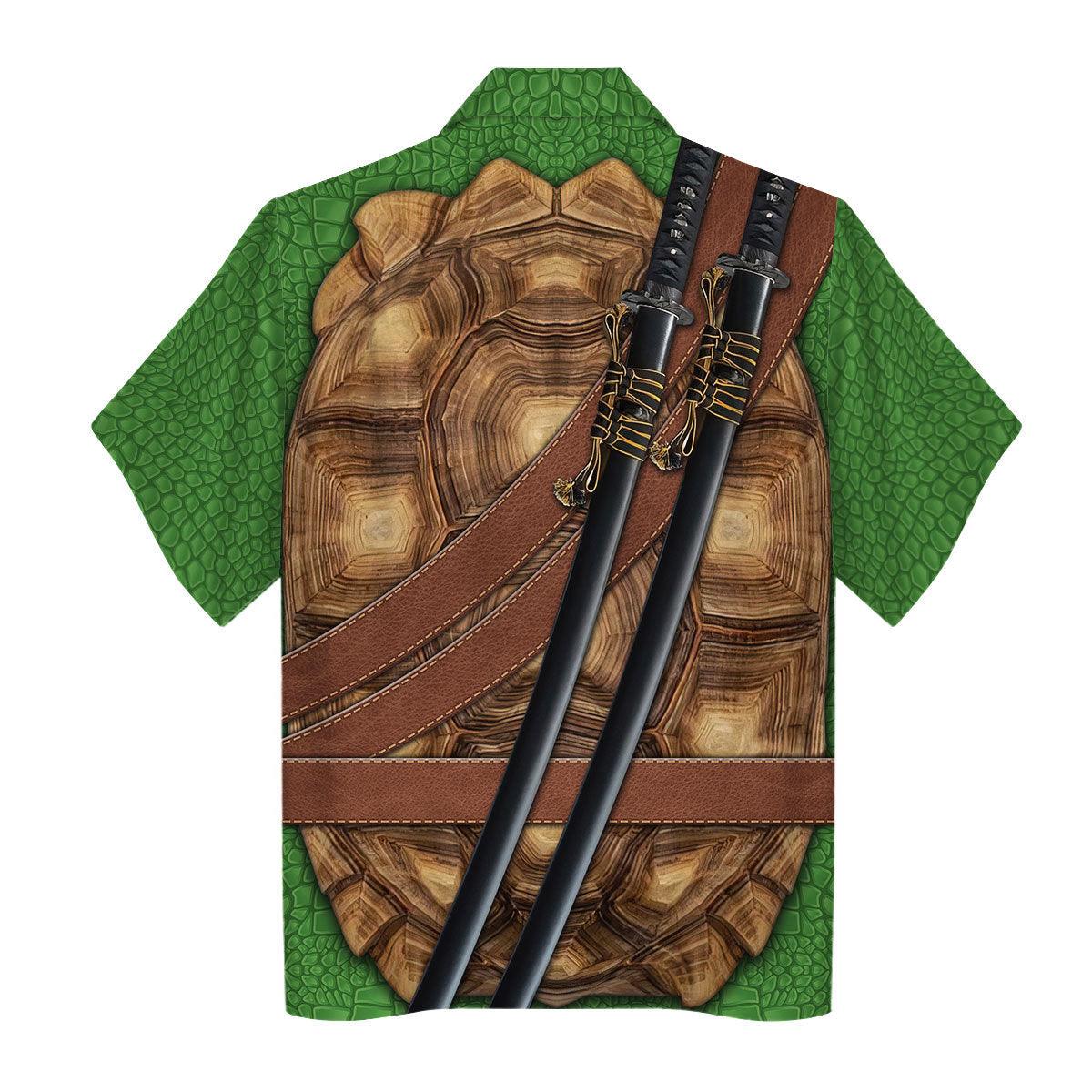 Gearhomie Leonardo Ninja Turtles Costume Hoodie Sweatshirt T-Shirt ZipHoodie Sweatpants - Gearhomie.com