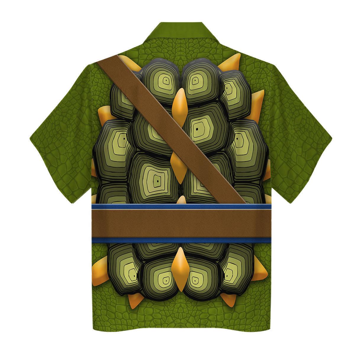 Gearhomie Leonardo TMNT Costume Hoodie Sweatshirt T-Shirt Sweatpants - Gearhomie.com