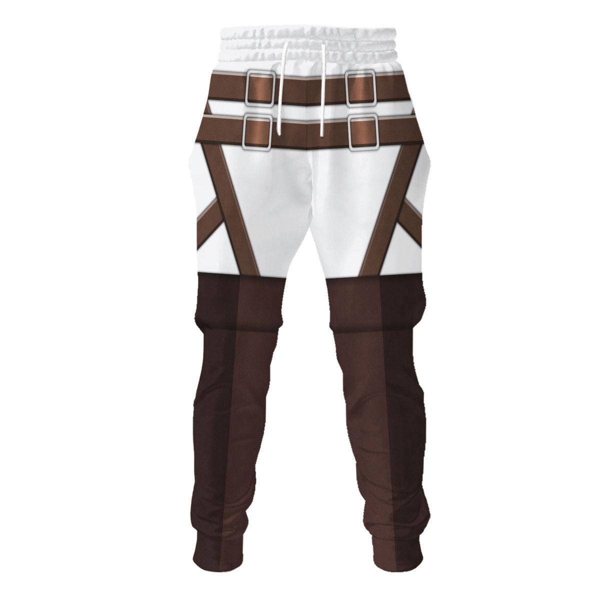 Gearhomie Levi Ackerman Costume Hoodie Sweatshirt T-Shirt Sweatpants - Gearhomie.com