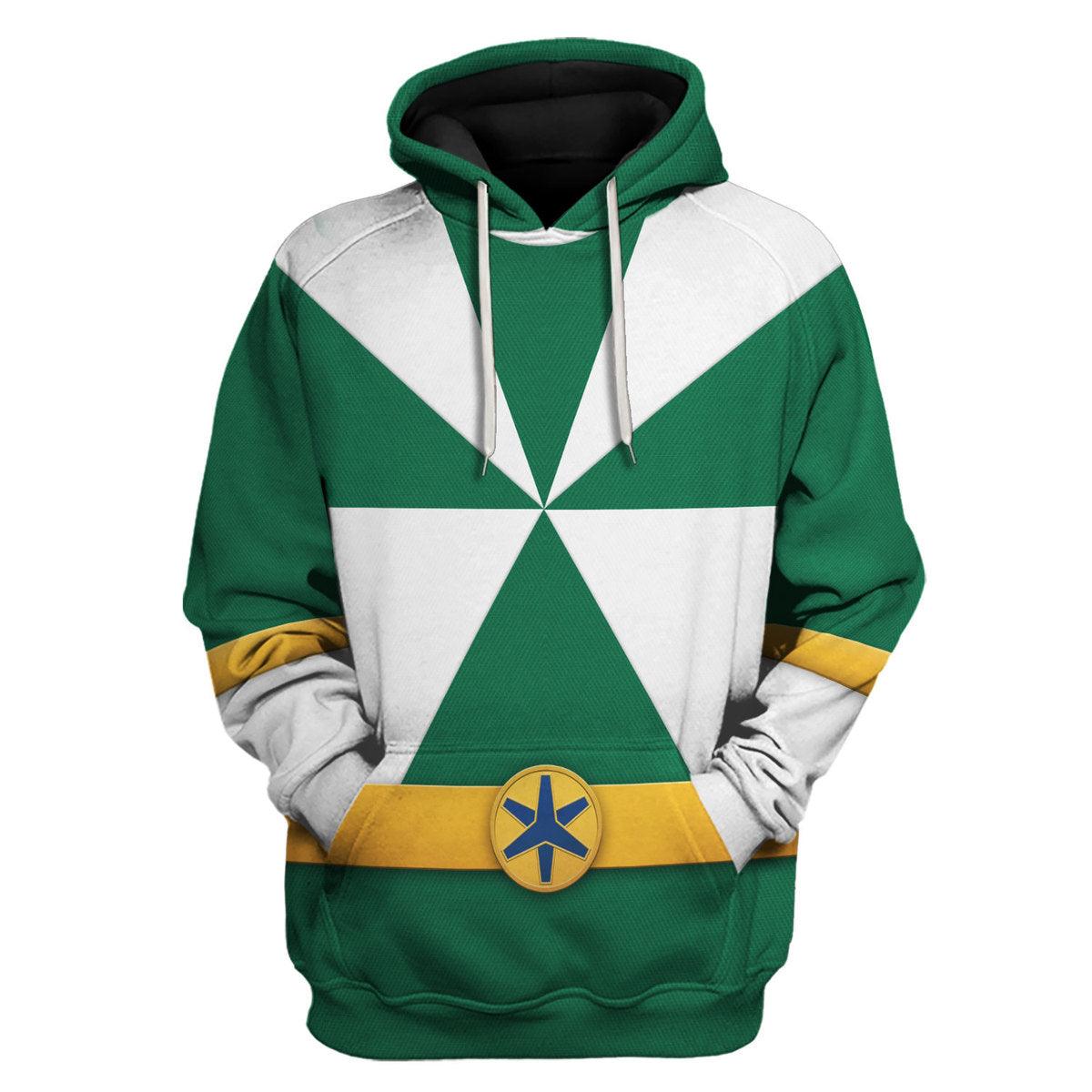 Gearhomie Lightspeed Green Ranger Hoodies Sweatshirt T-shirt Sweatpants Hawaiian Tracksuit - Gearhomie.com
