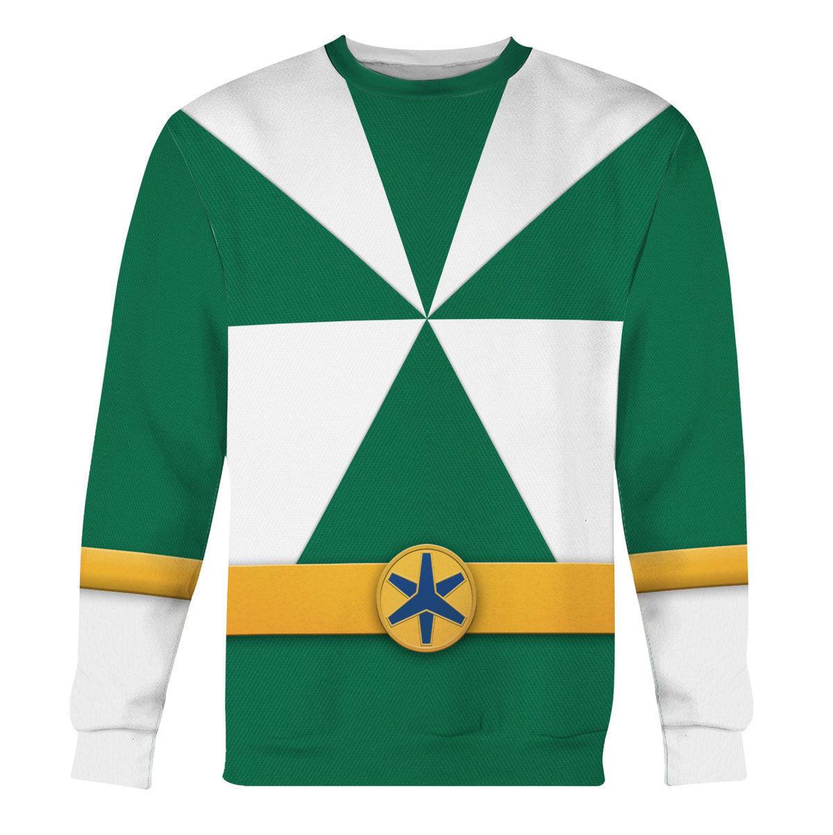 Gearhomie Lightspeed Green Ranger Hoodies Sweatshirt T-shirt Sweatpants Hawaiian Tracksuit - Gearhomie.com