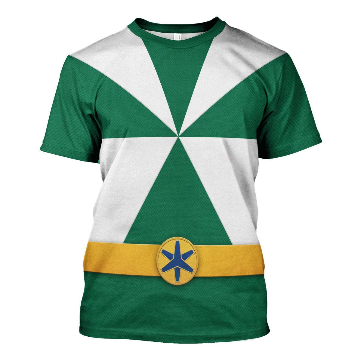 Gearhomie Lightspeed Green Ranger Hoodies Sweatshirt T-shirt Sweatpants Hawaiian Tracksuit - Gearhomie.com