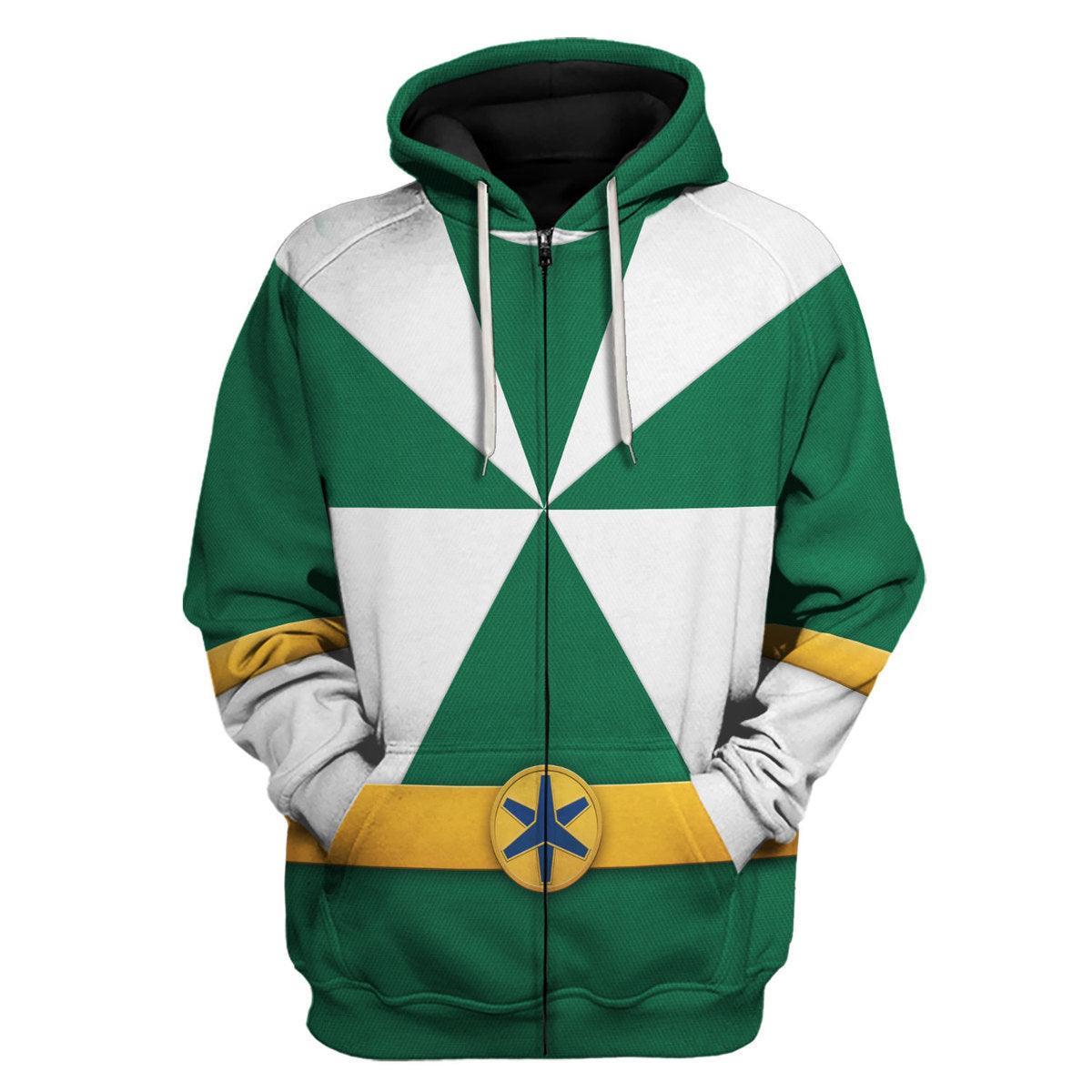 Gearhomie Lightspeed Green Ranger Hoodies Sweatshirt T-shirt Sweatpants Hawaiian Tracksuit - Gearhomie.com