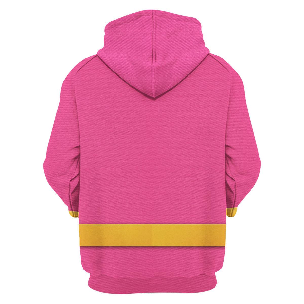 Gearhomie Lightspeed Pink Ranger Hoodies Sweatshirt T-shirt Sweatpants Hawaiian Tracksuit - Gearhomie.com