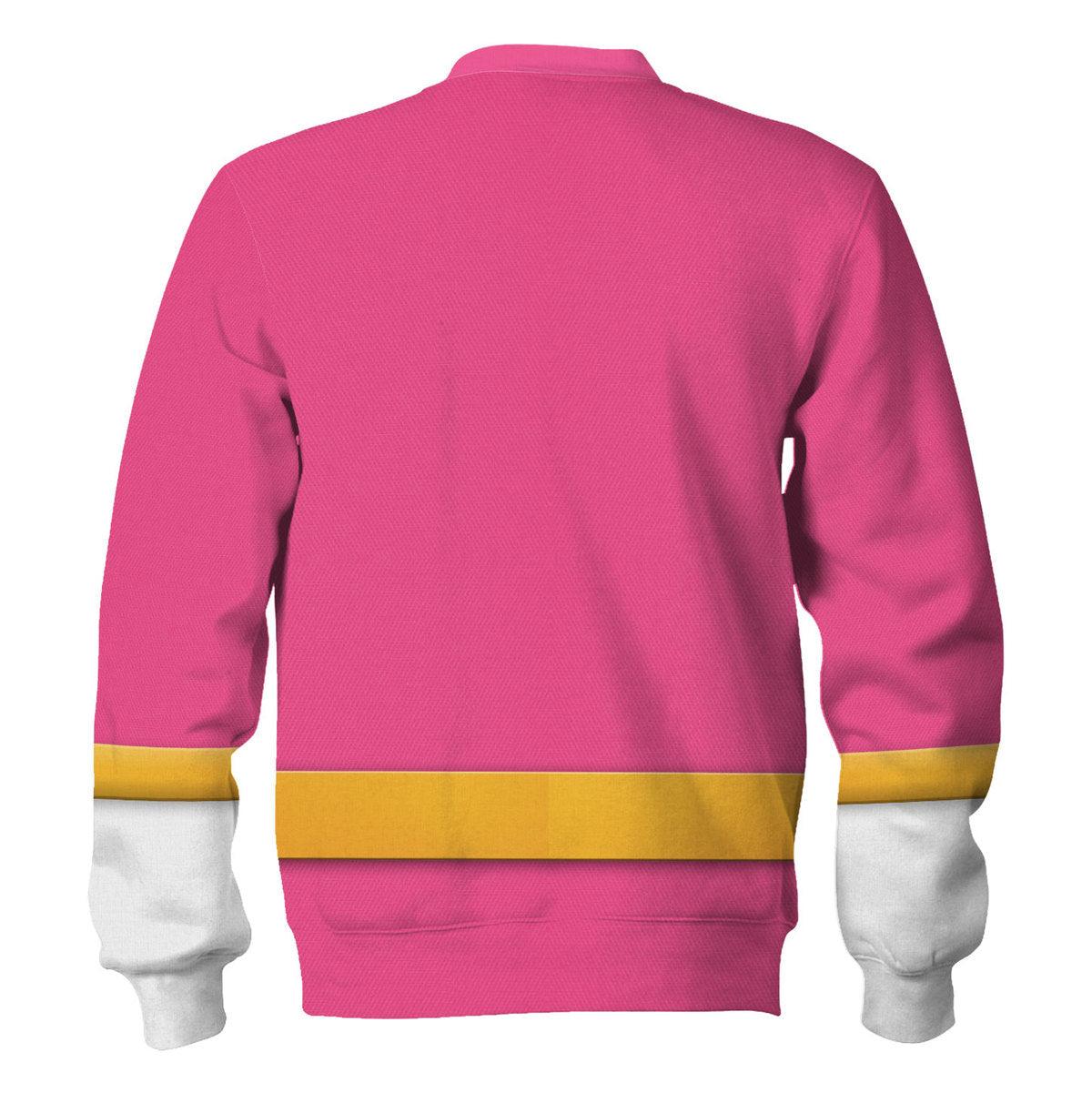 Gearhomie Lightspeed Pink Ranger Hoodies Sweatshirt T-shirt Sweatpants Hawaiian Tracksuit - Gearhomie.com