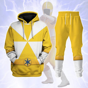Gearhomie Lightspeed Yellow Ranger Hoodies Sweatshirt T-shirt Sweatpants Hawaiian Tracksuit - Gearhomie.com