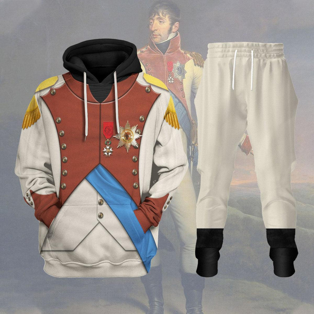 Gearhomie Louis Bonaparte - Napoleon/France/Holland Costume Hoodie Sweatshirt T-Shirt Tracksuit - Gearhomie.com