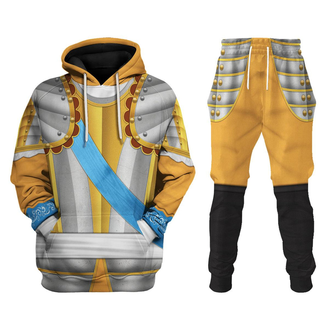 Gearhomie Louis XV of France and Navarre Costume All Over Print Hoodie Sweatshirt T-Shirt Tracksuit - Gearhomie.com