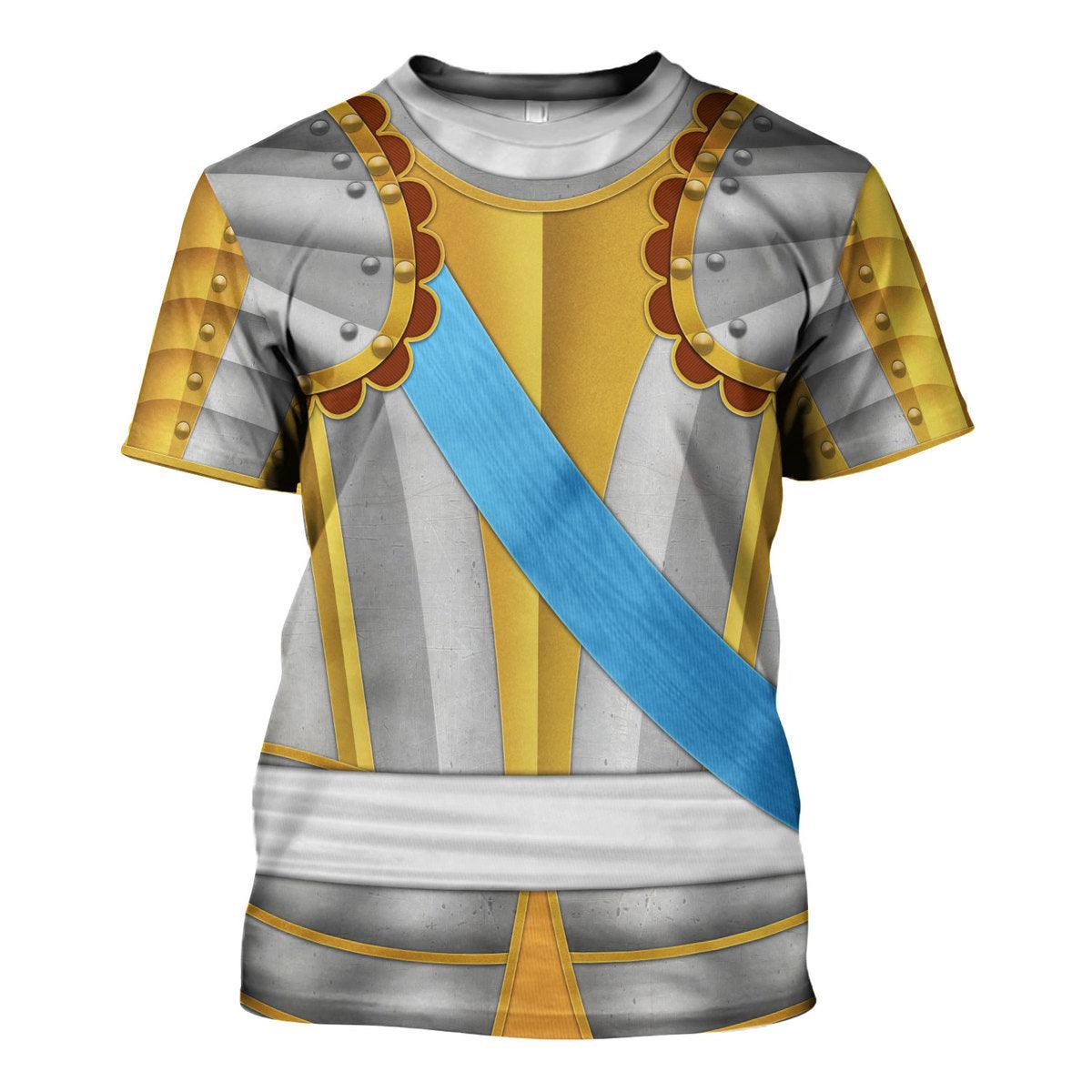 Gearhomie Louis XV of France and Navarre Costume All Over Print Hoodie Sweatshirt T-Shirt Tracksuit - Gearhomie.com