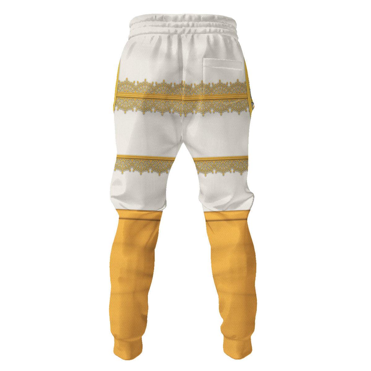 Gearhomie Louis XV of France Armour Costume All Over Print Hoodie Sweatshirt T-Shirt Tracksuit - Gearhomie.com