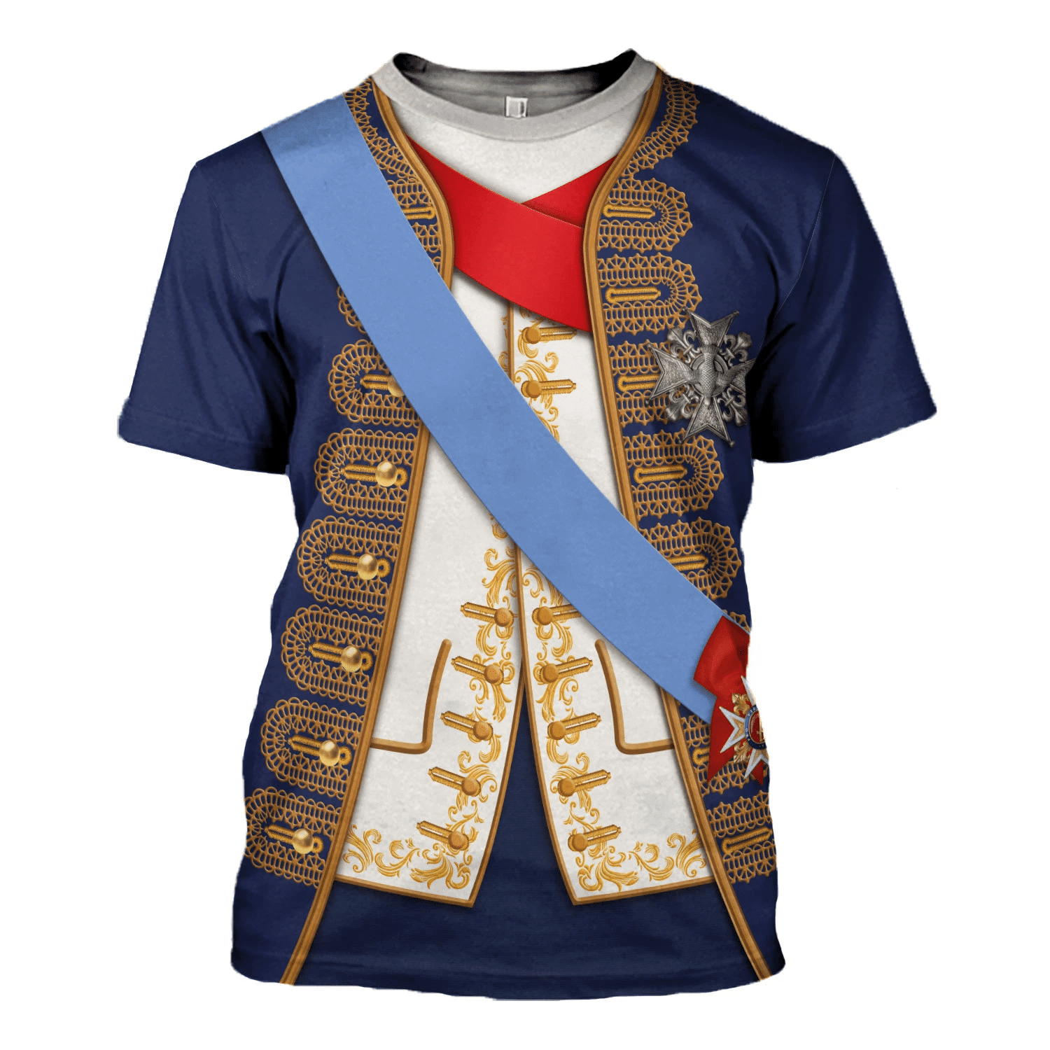 Gearhomie Louis XV of France Costume Hoodie Sweatshirt T-Shirt Tracksuit - Gearhomie.com