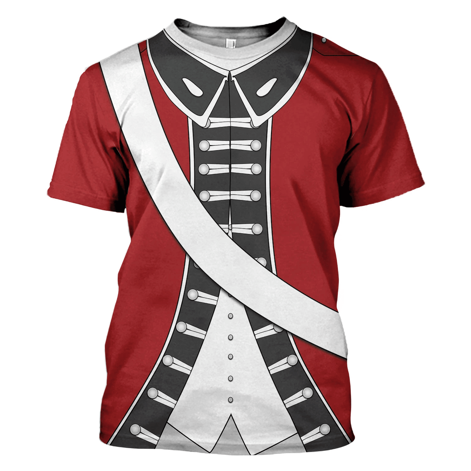 Gearhomie Loyalist Redcoat American Revolutionary War Costume Hoodie Sweatshirt T-Shirt Tracksuit - Gearhomie.com