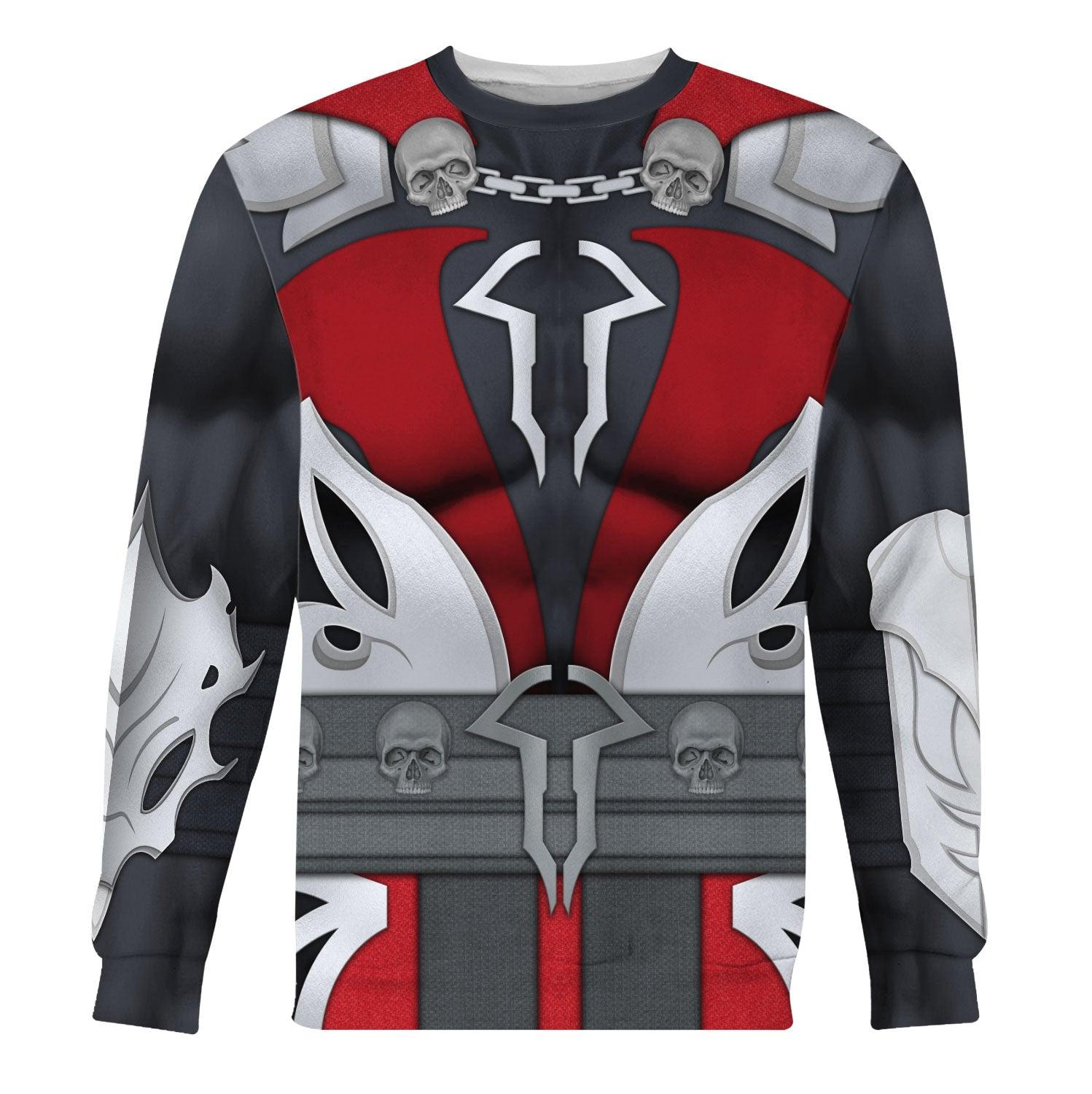 Gearhomie Malefik Spawn XI Costume Hoodie Sweatshirt T-Shirt Tracksuit - DucG