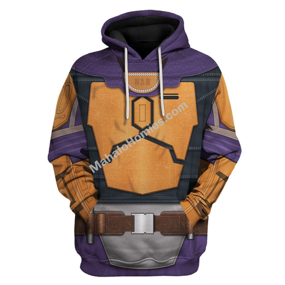  CustomsPig Mandalorian SD Costume Hoodie Sweatshirt T-Shirt Sweatpants -  CustomsPig.com