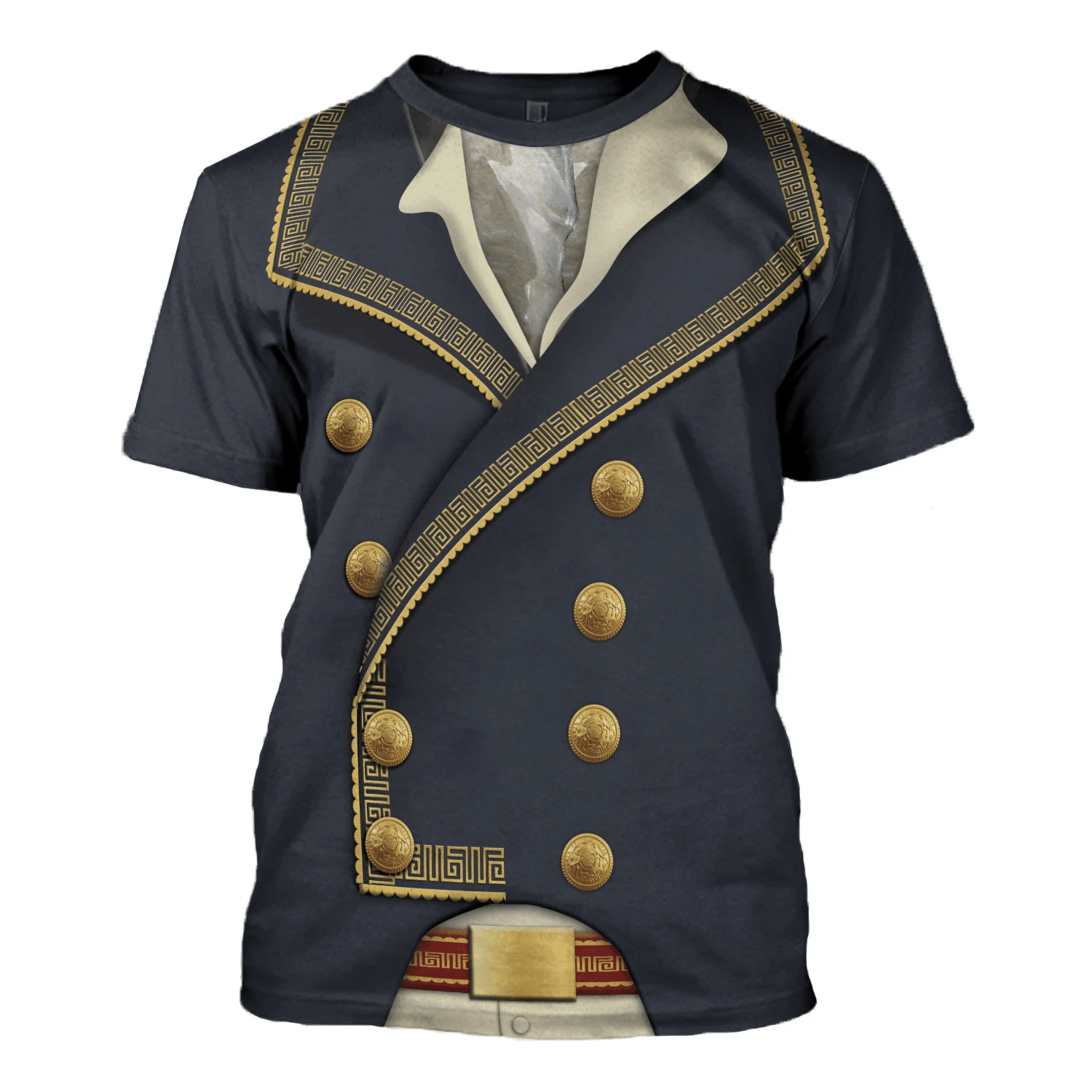 Gearhomie Marquis de Lafayette American Revolutionary War Costume Hoodie Sweatshirt T-Shirt Tracksuit - Gearhomie.com