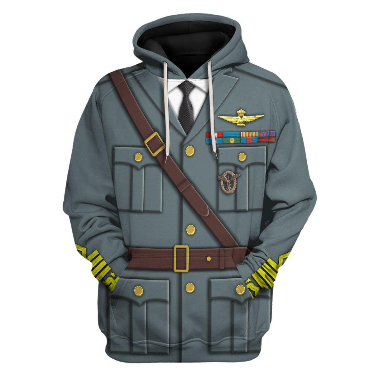 Gearhomie Marshal Italo Balbo Costume Hoodie Sweatshirt T-Shirt Tracksuit - Gearhomie.com