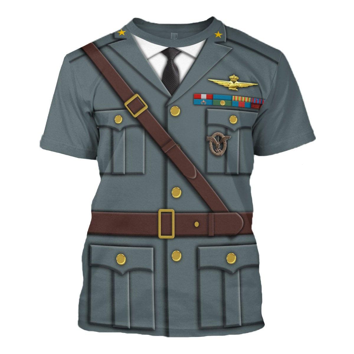 Gearhomie Marshal Italo Balbo Costume Hoodie Sweatshirt T-Shirt Tracksuit - Gearhomie.com