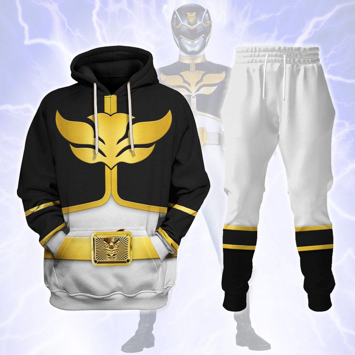 Gearhomie Megaforce Black Ranger Hoodies Sweatshirt T-shirt Hawaiian Sweatpants - Gearhomie.com