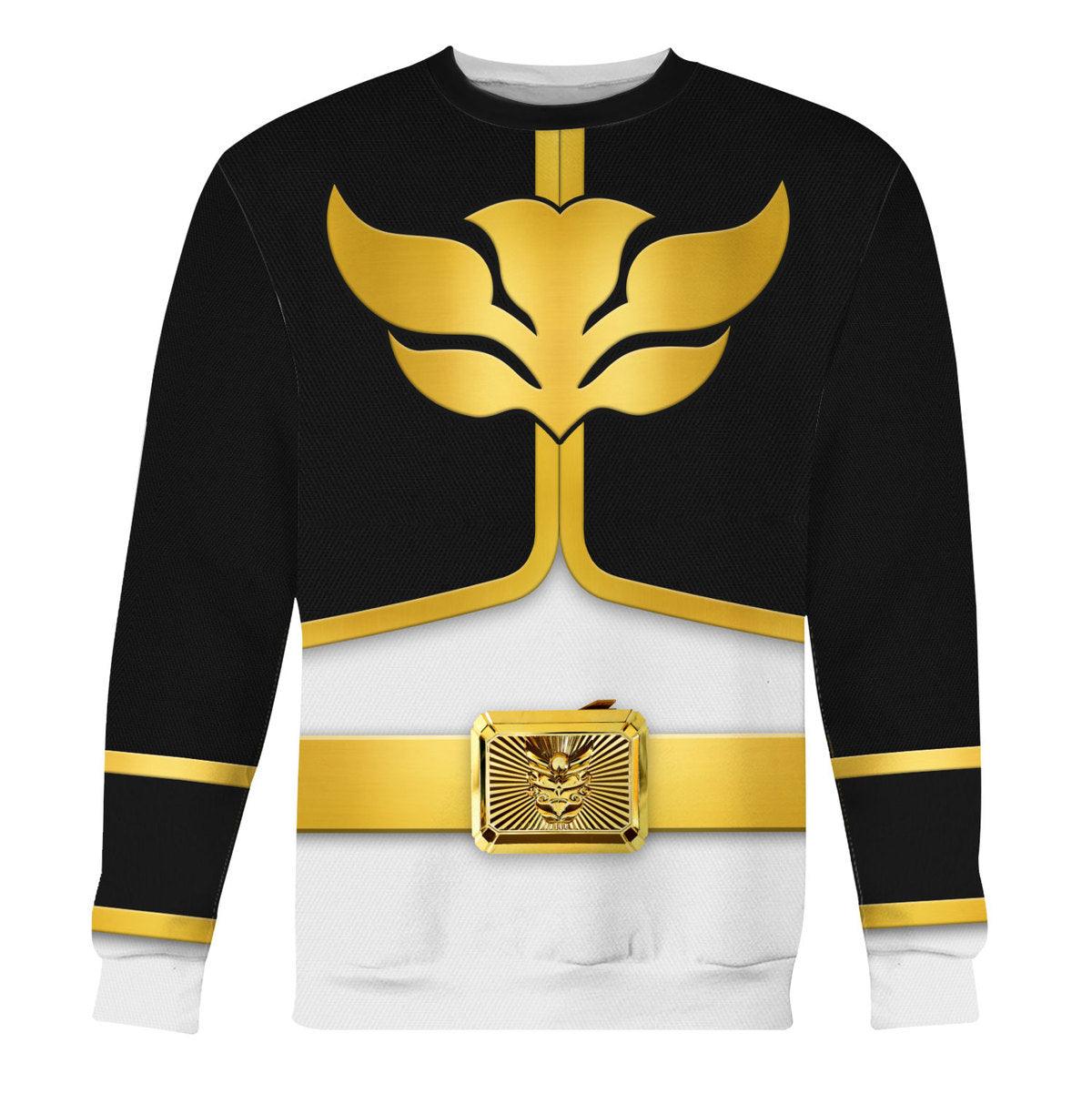 Gearhomie Megaforce Black Ranger Hoodies Sweatshirt T-shirt Hawaiian Sweatpants - Gearhomie.com