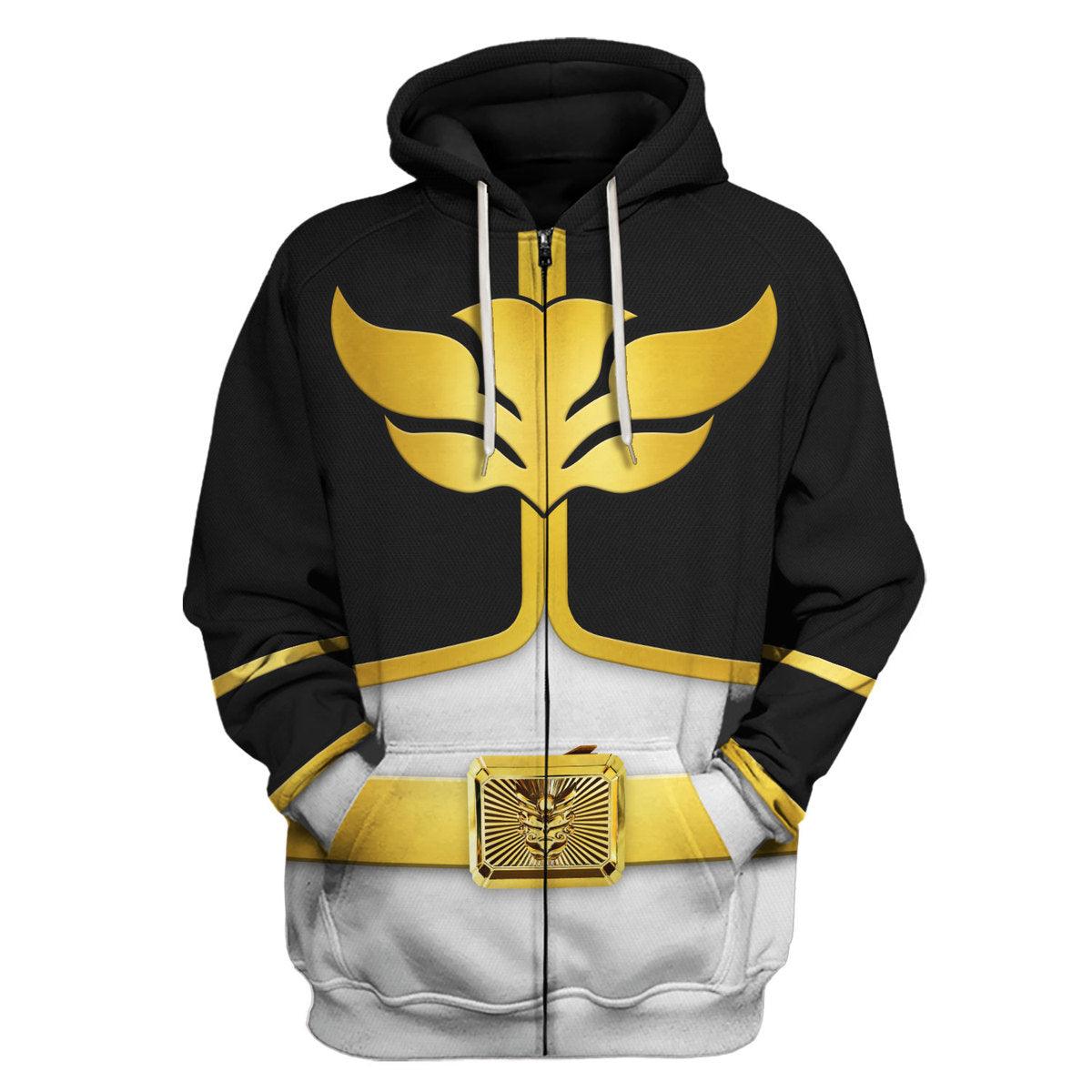 Gearhomie Megaforce Black Ranger Hoodies Sweatshirt T-shirt Hawaiian Sweatpants - Gearhomie.com